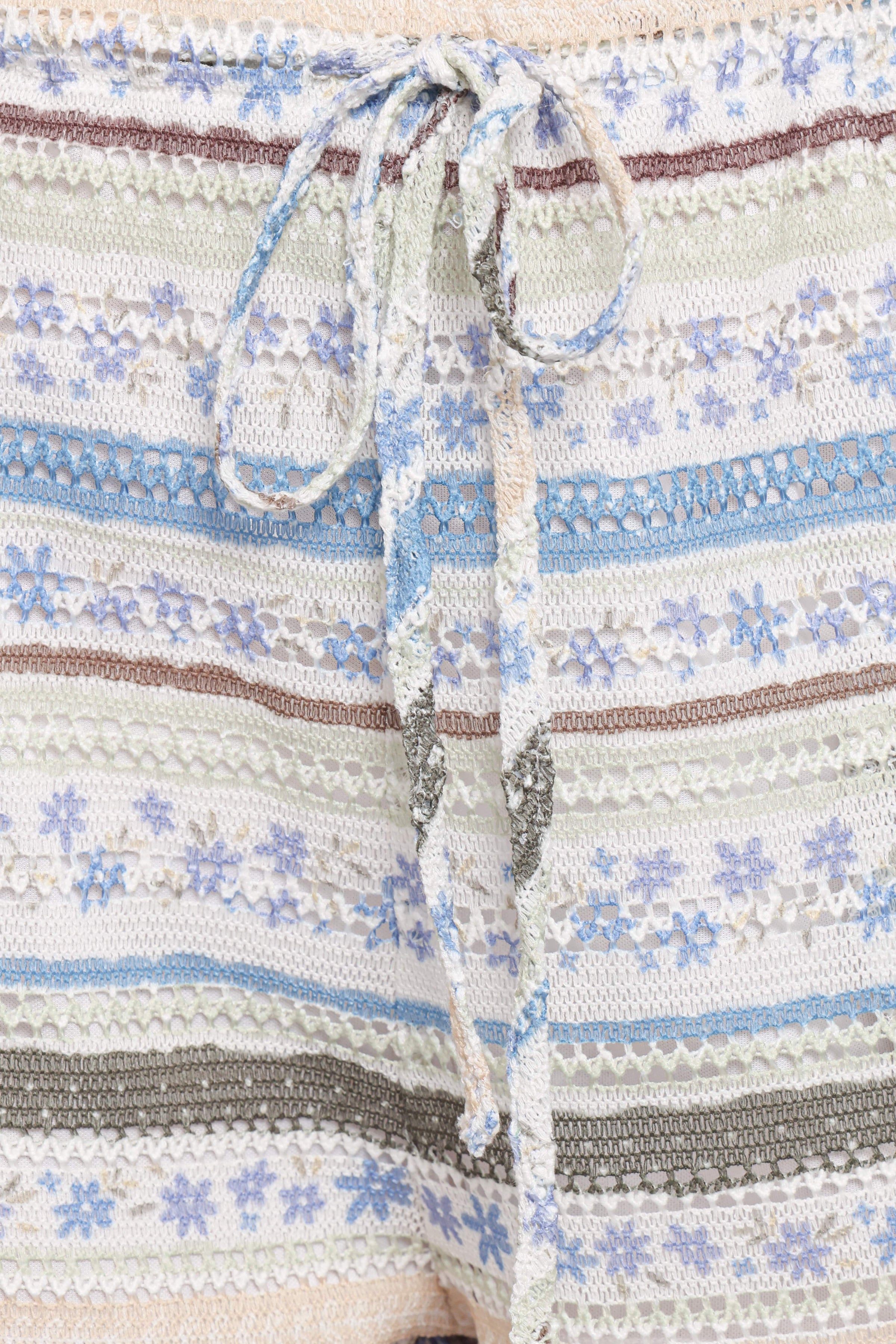 BOTTOMS Josie Short - Multi Stripe