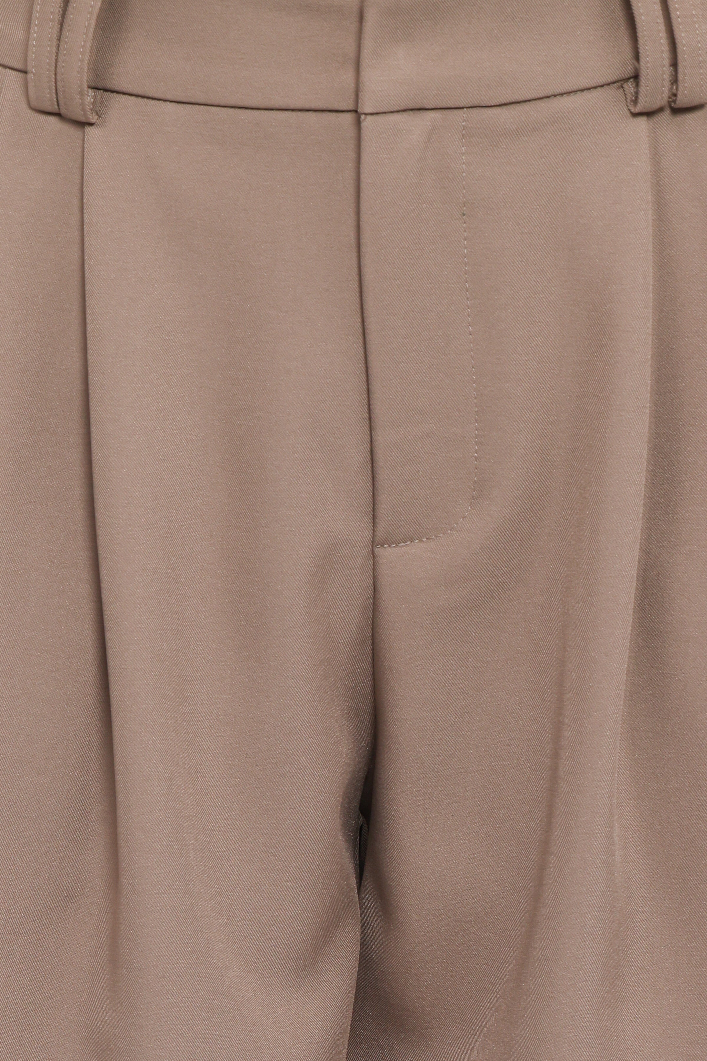 BOTTOMS Kathryn Wide Leg Pant - Beige