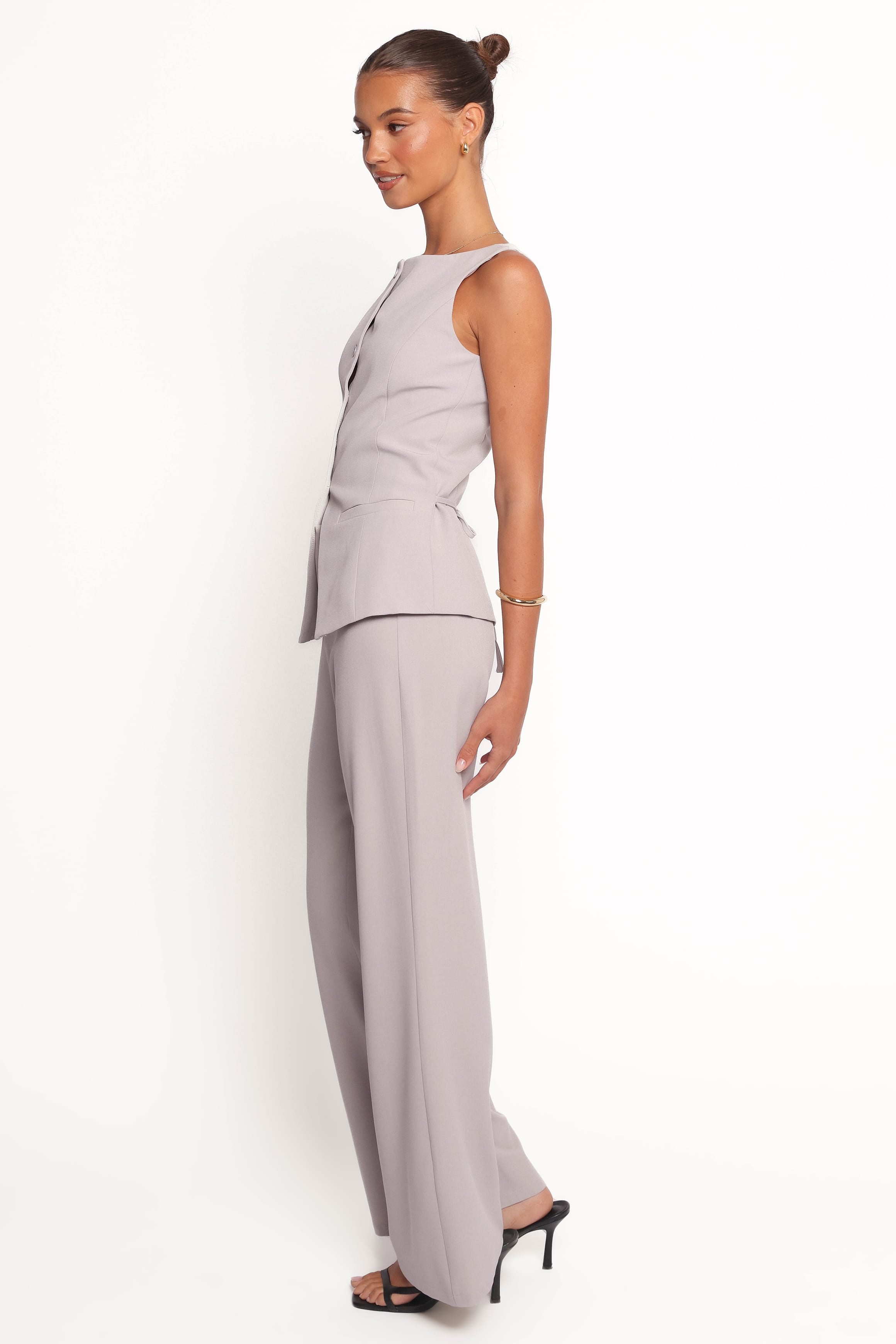 BOTTOMS Kernie Pants - Light Grey