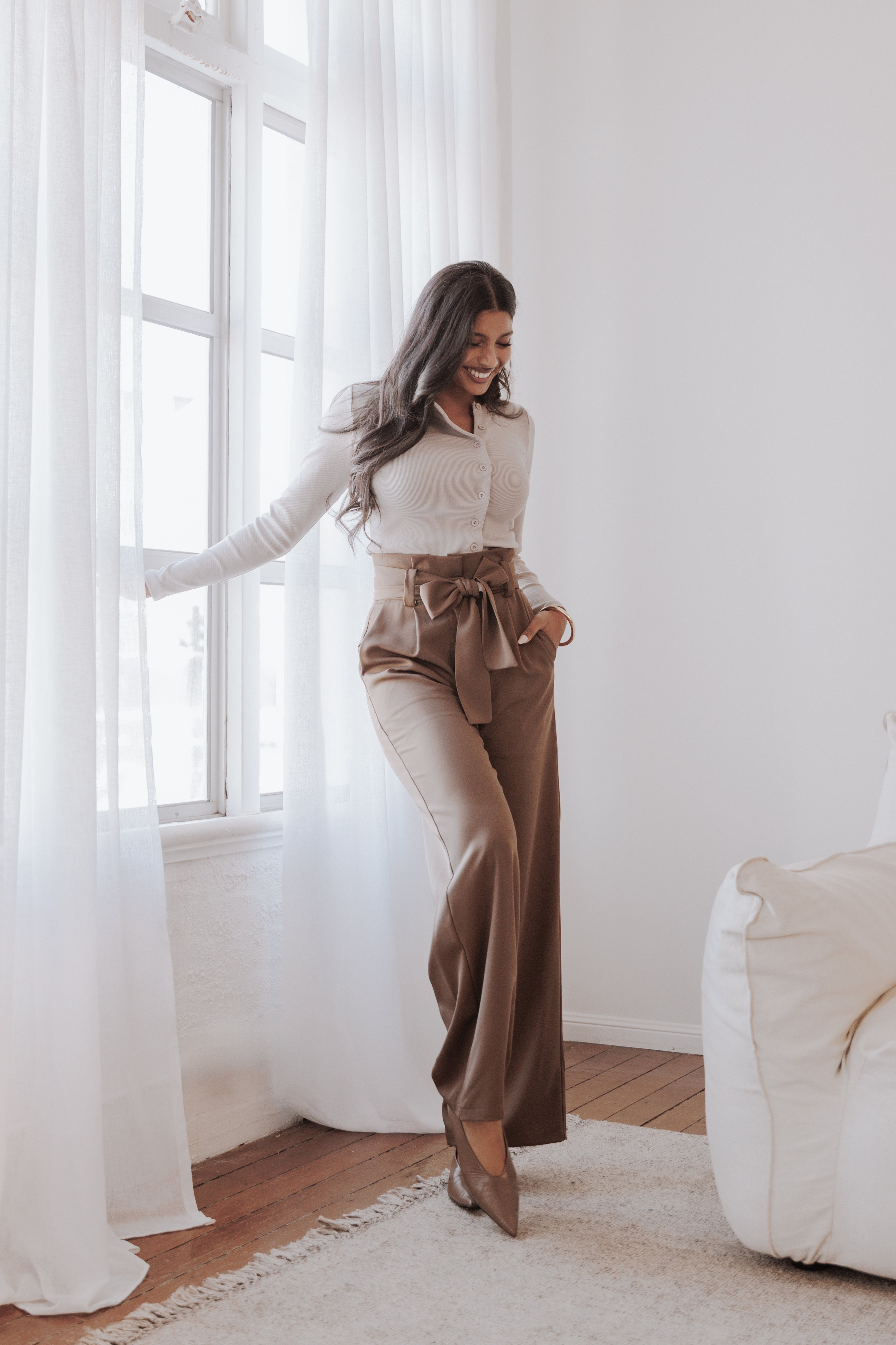 BOTTOMS Kieran Pants - Ash Brown