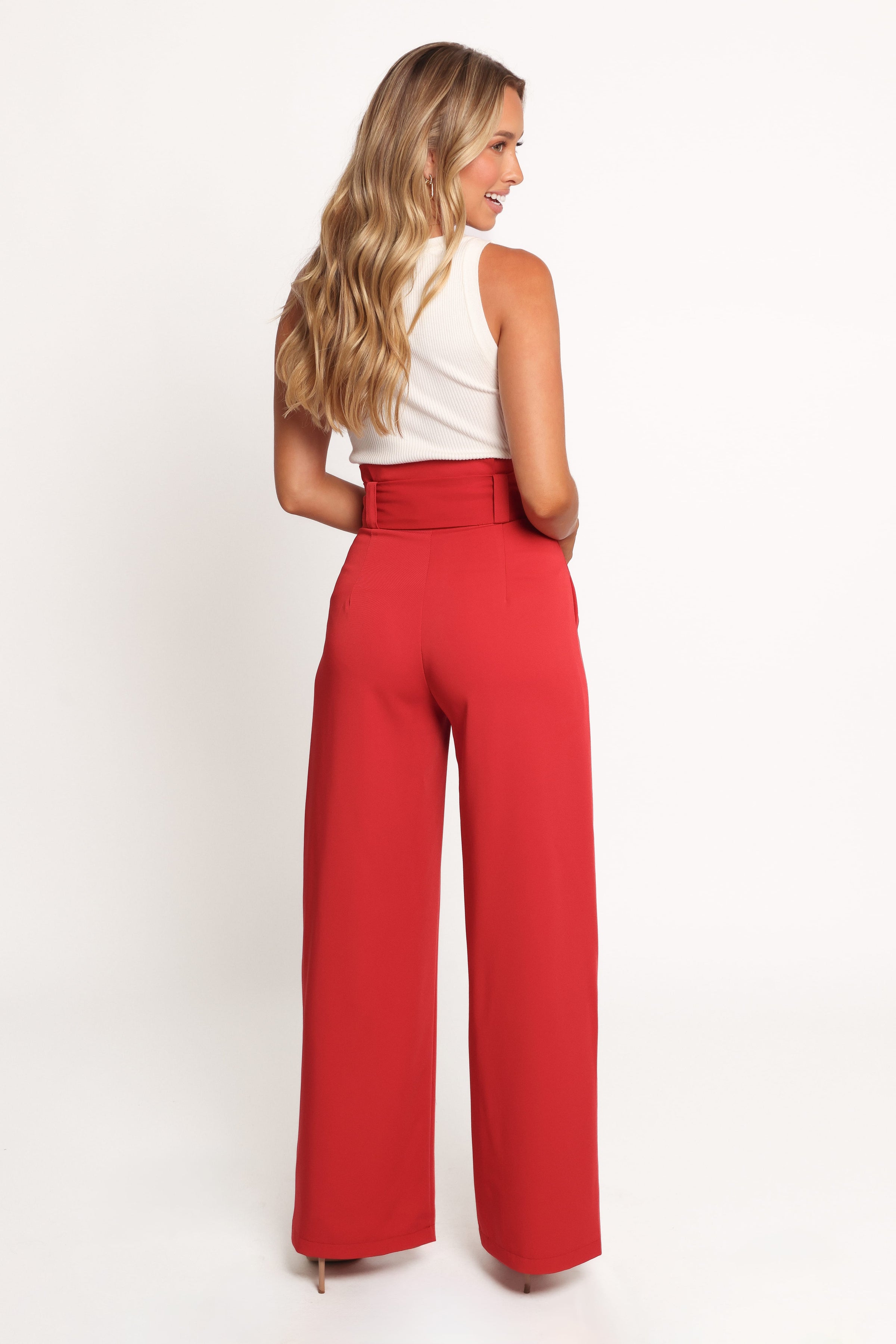 BOTTOMS Kieran Pants - Red