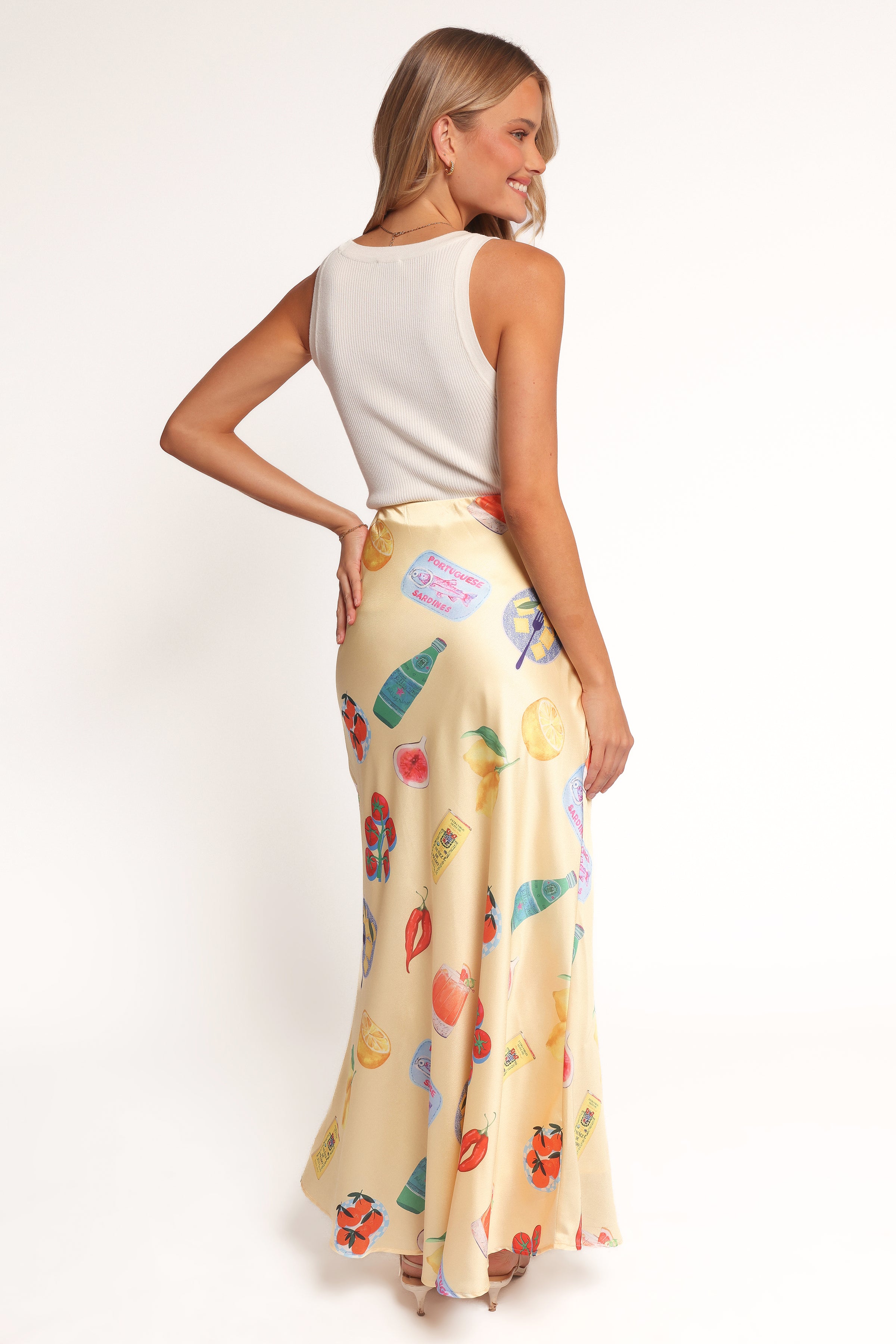 BOTTOMS Kinsey Maxi Skirt - Yellow