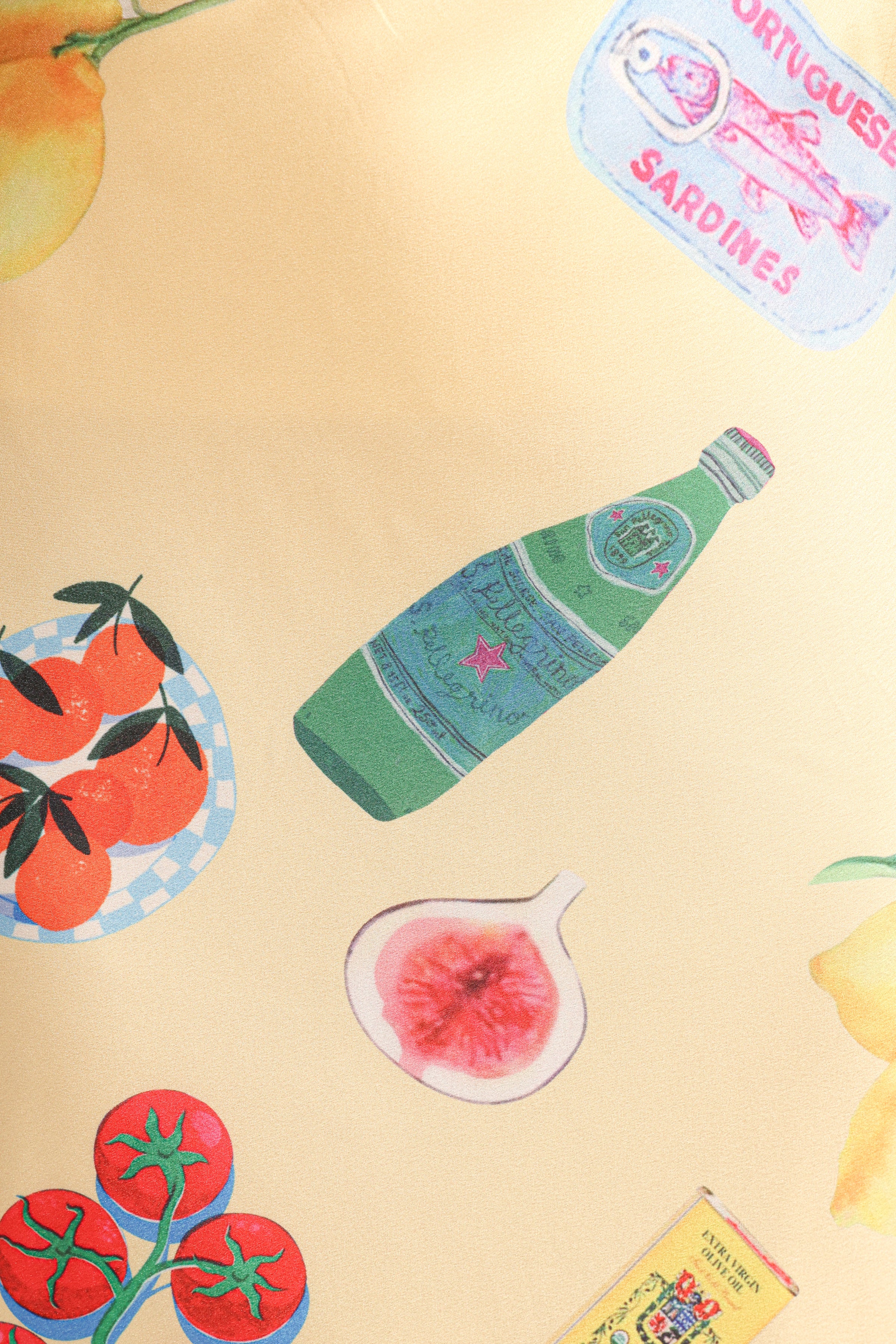 BOTTOMS Kinsey Maxi Skirt - Yellow