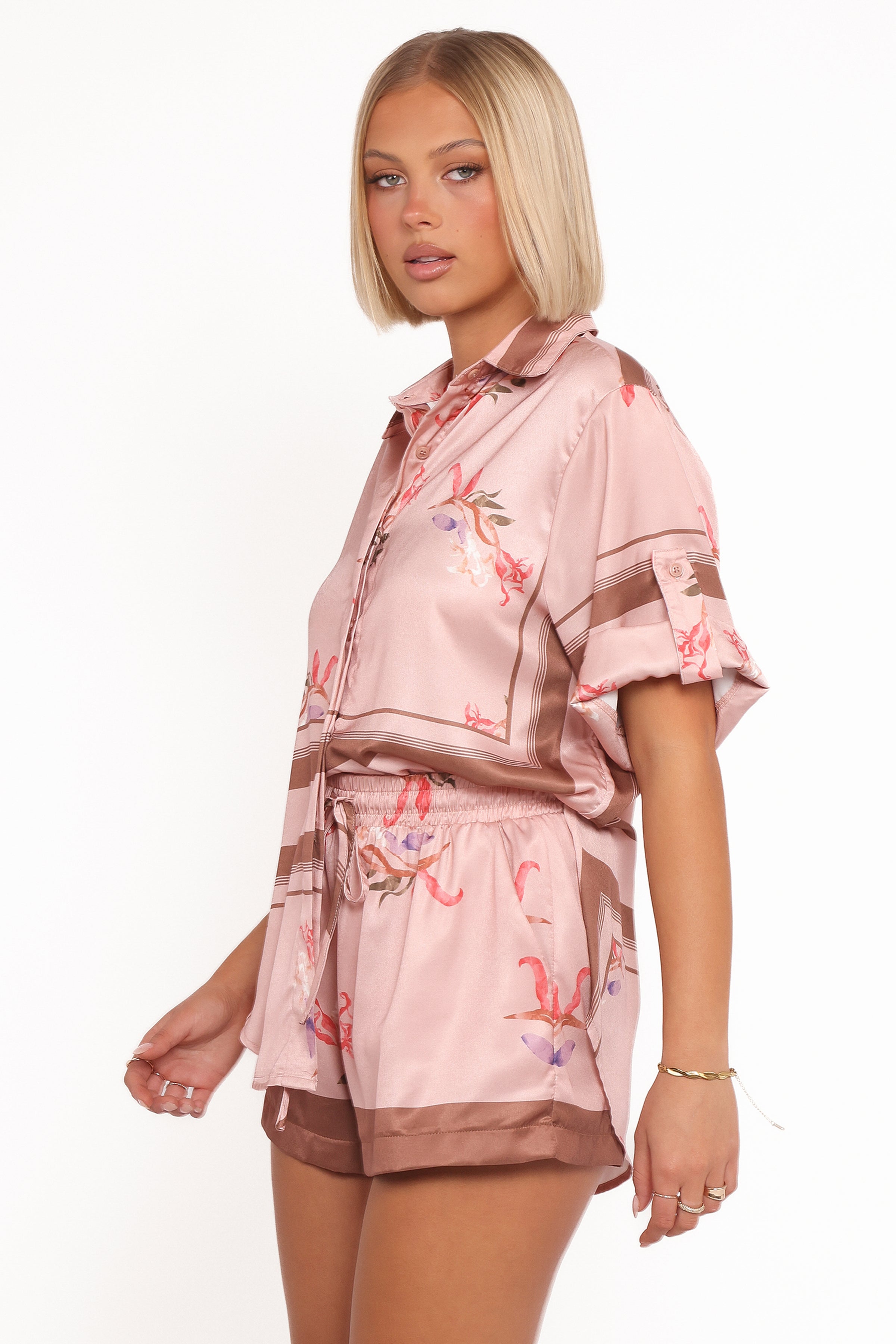 BOTTOMS Lara Shorts - Pink Cocoa