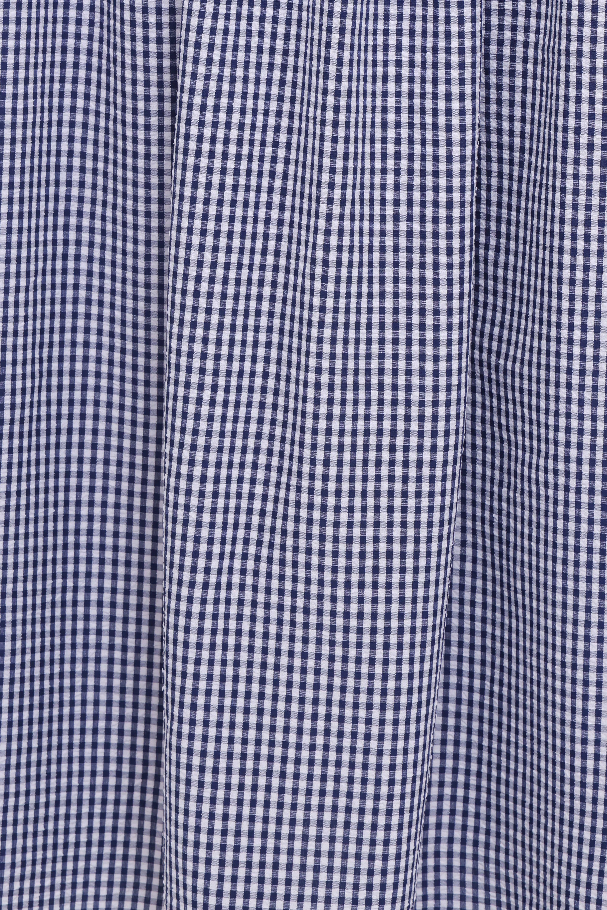 BOTTOMS Laurita Maxi Skirt - Navy Gingham