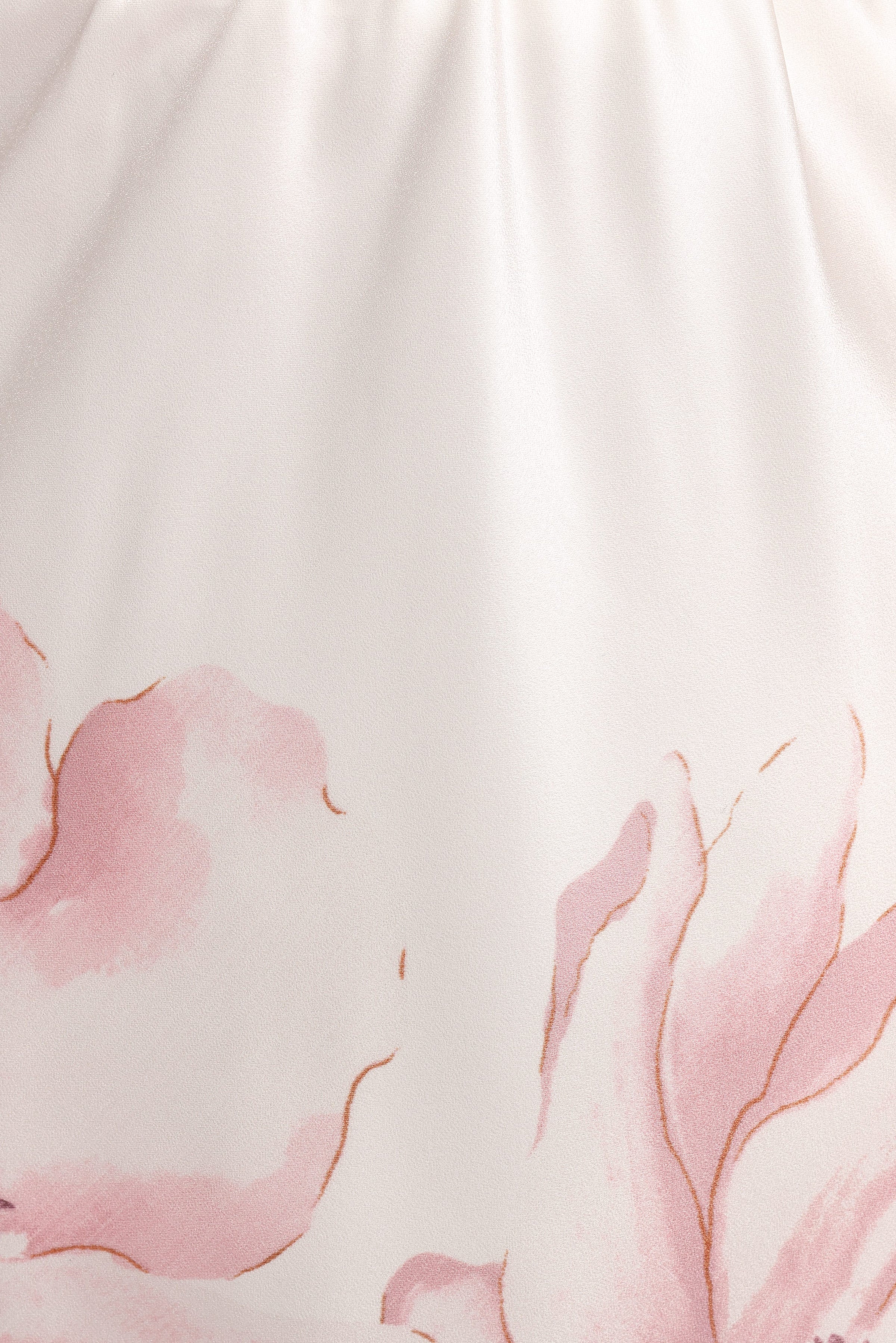 BOTTOMS Lila Maxi Skirt - Pink White Floral