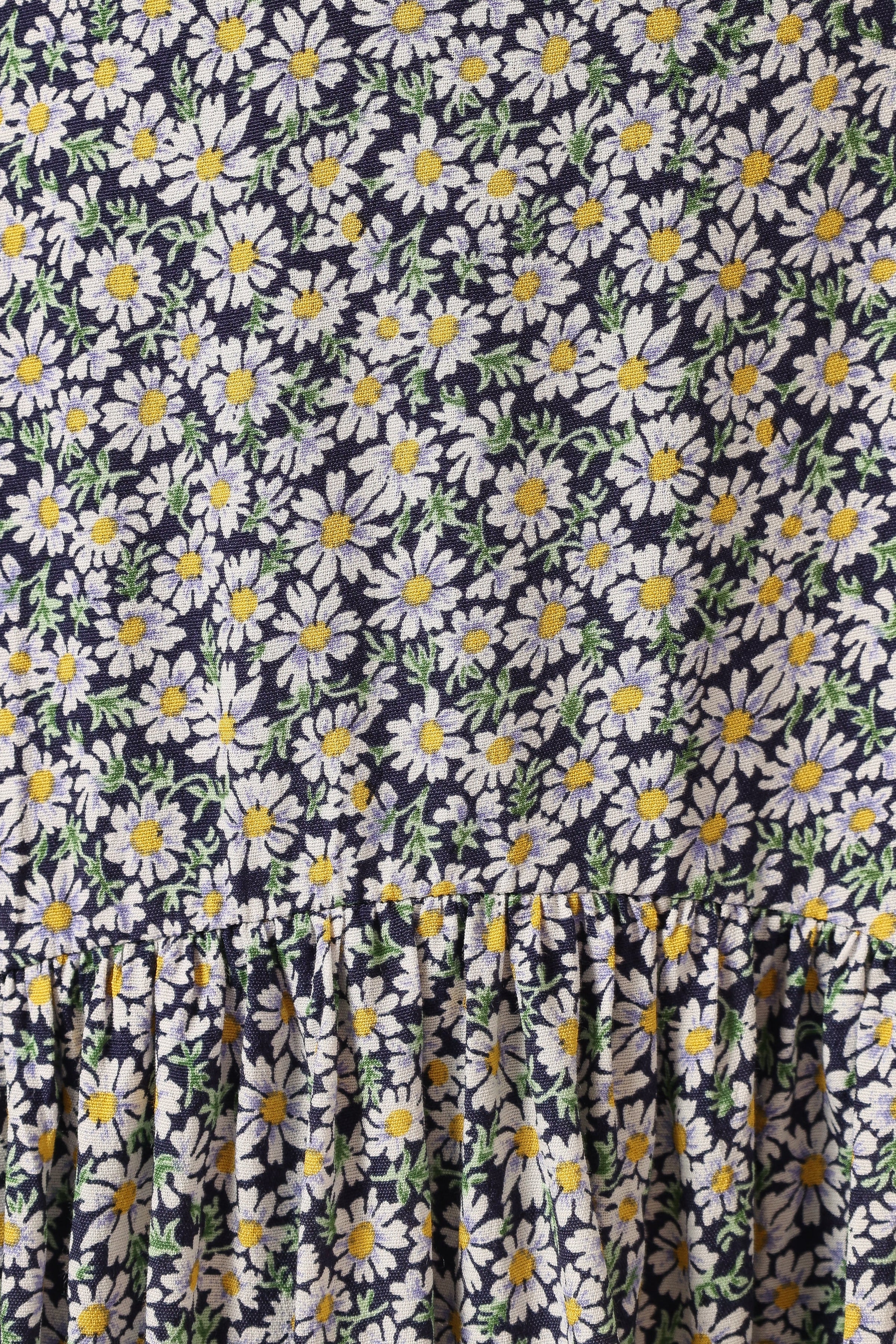 BOTTOMS @Lucinda Mini Skirt - Midnight Daisy