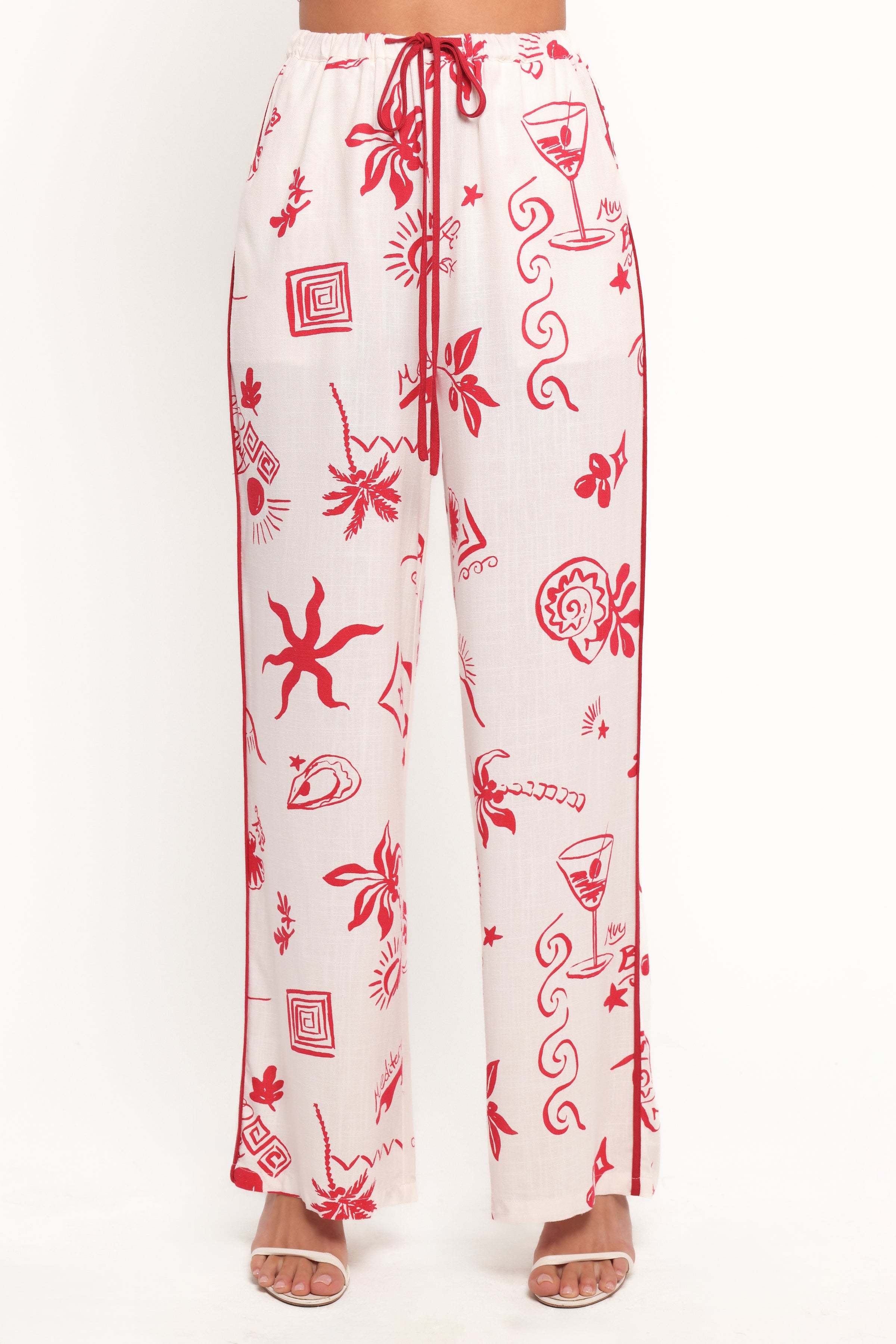 BOTTOMS Malta Pant - Red
