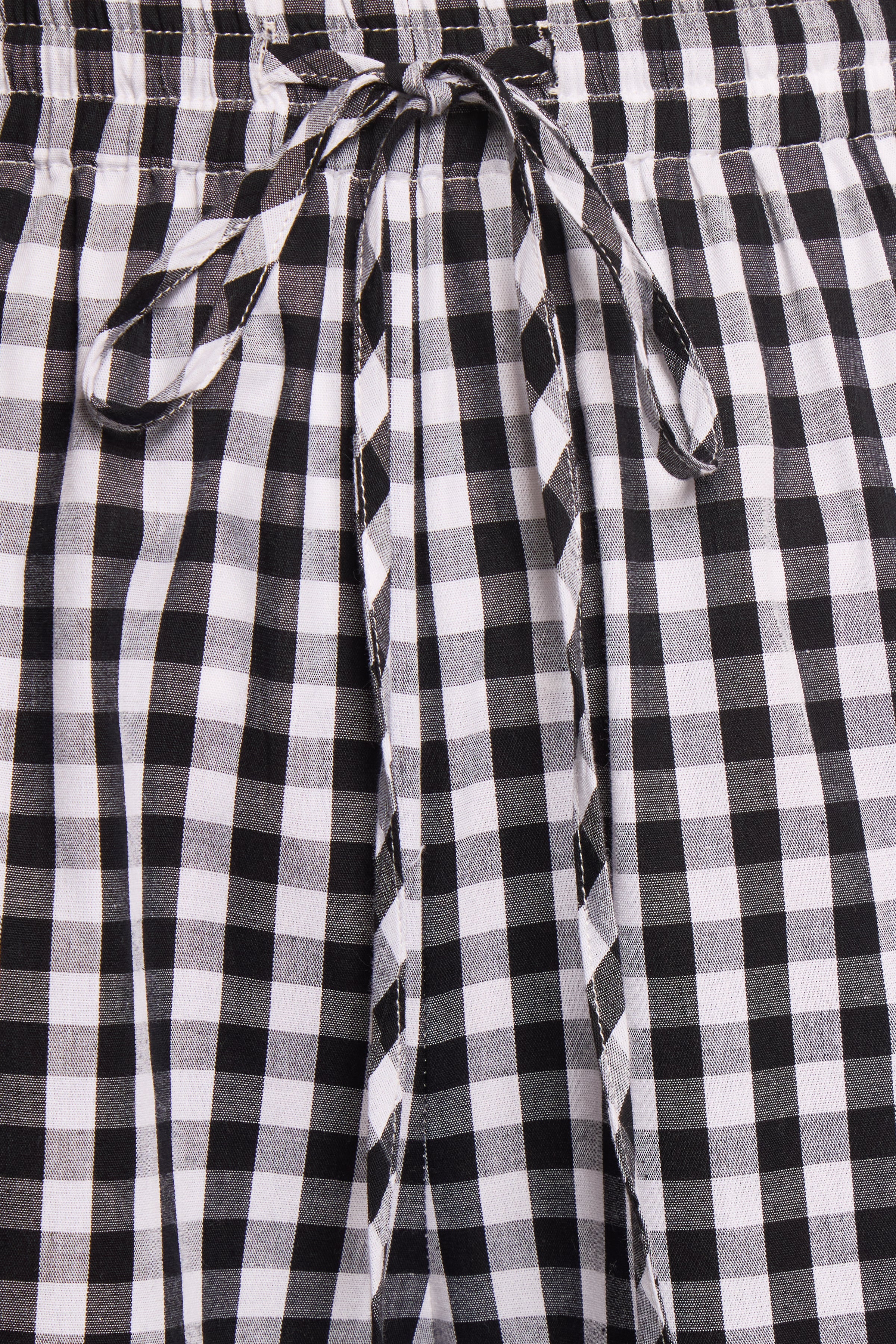 BOTTOMS Marina Pant - Black Gingham