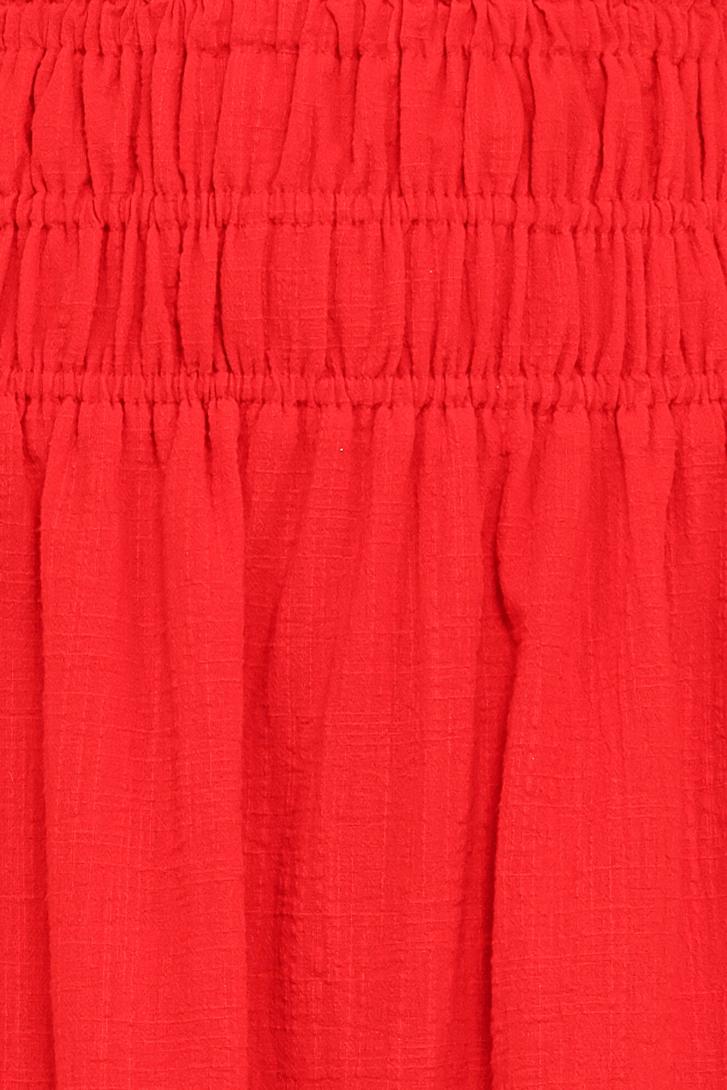 BOTTOMS Mattea Maxi Skirt - Red
