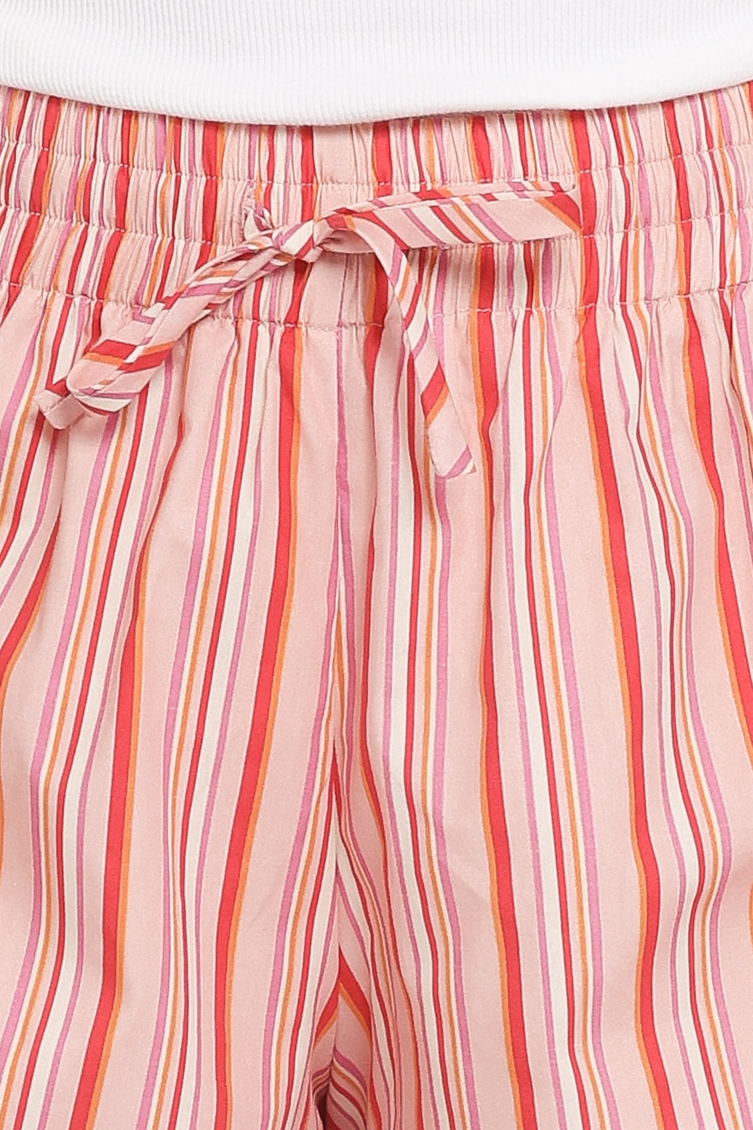 BOTTOMS Mattina Shorts - Peach Stripe