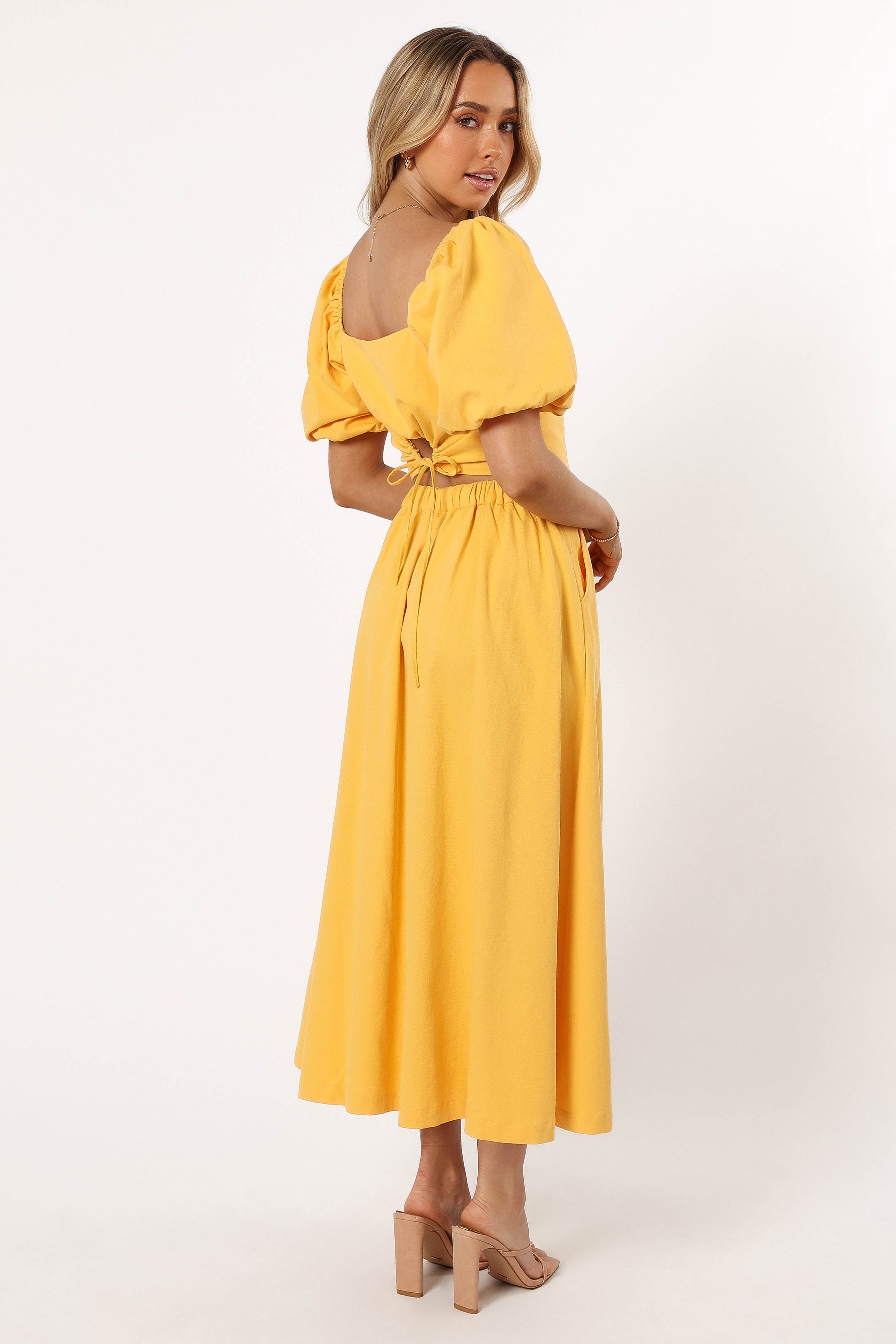 BOTTOMS @Mave Midi Skirt - Sunflower