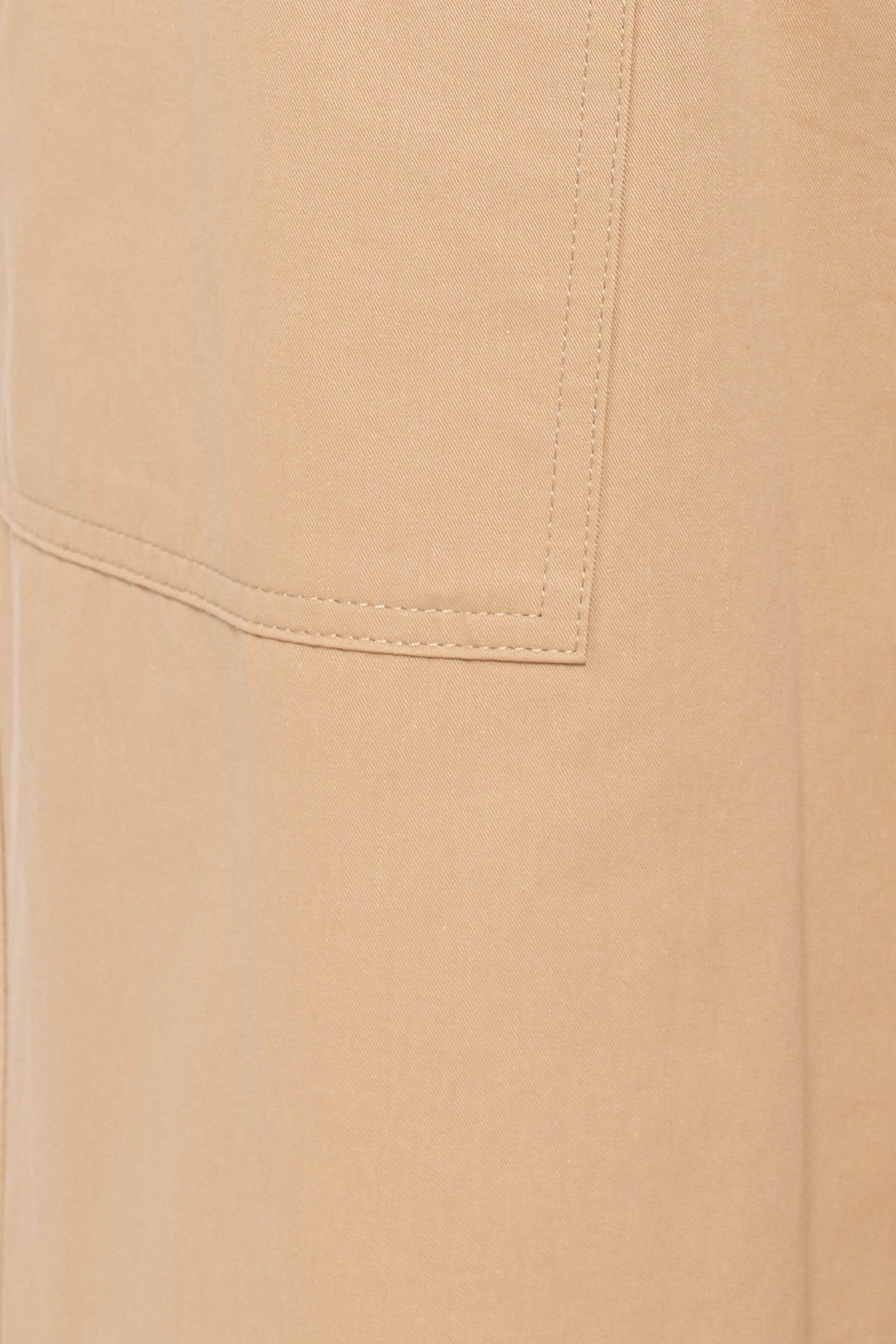 BOTTOMS Mia Wide Leg Cropped Pant - Taupe