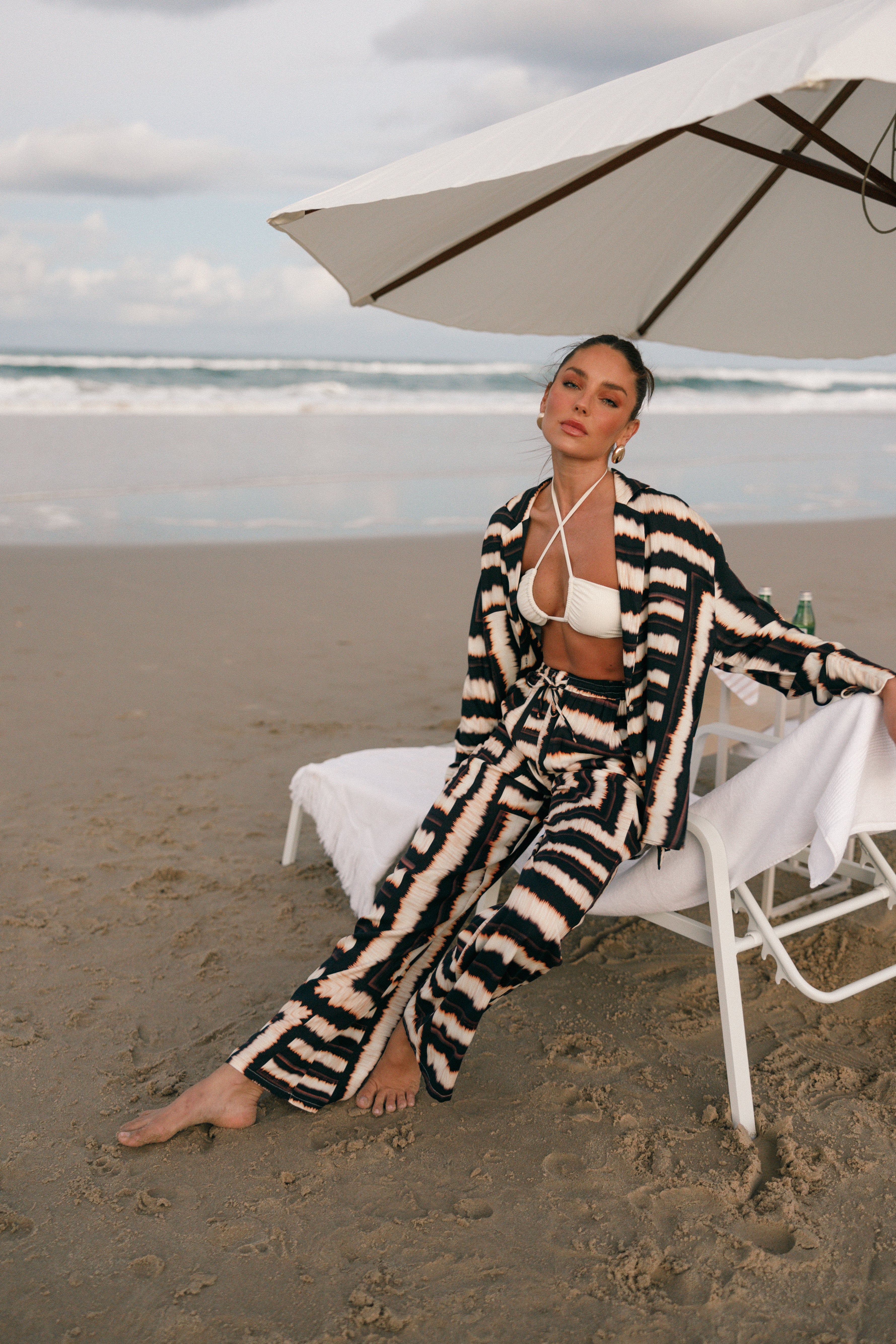 BOTTOMS @Montara Pant - Noria Print (Hold for Euro Summer)