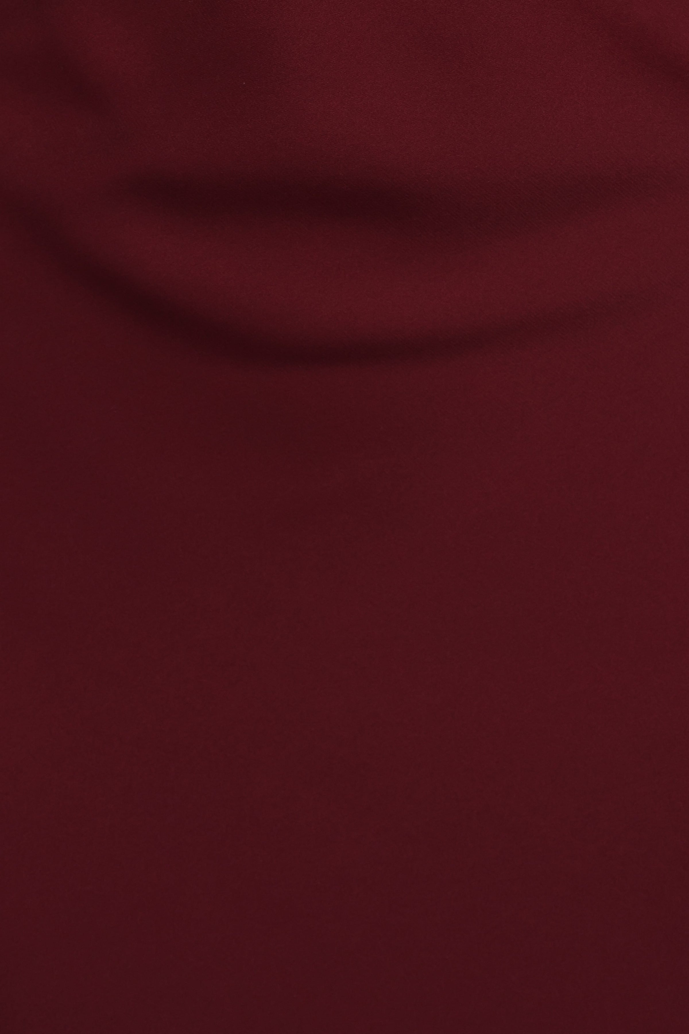 BOTTOMS Nellie Satin Midi Skirt - Burgundy