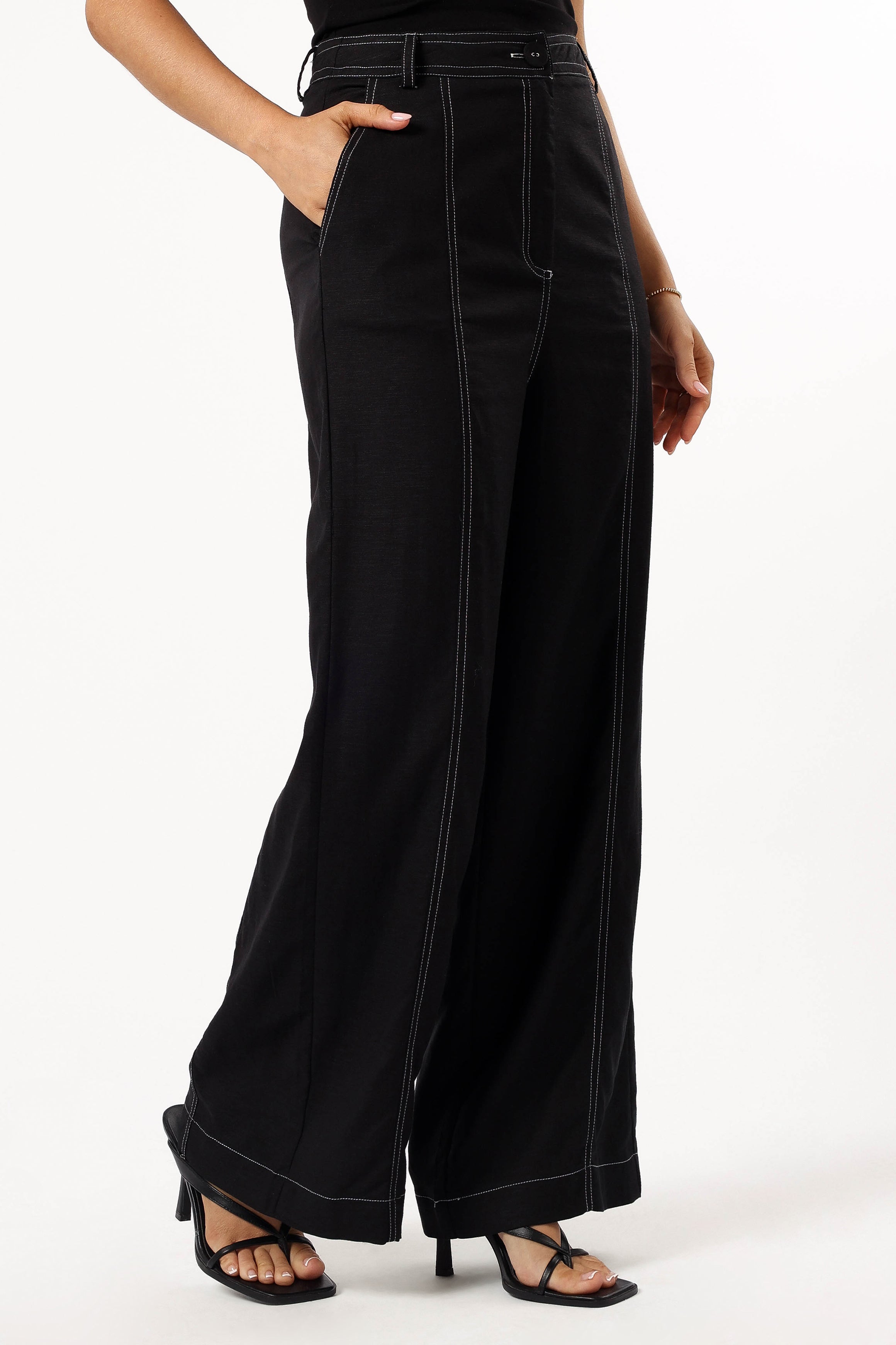 BOTTOMS @Nena Pant - Black