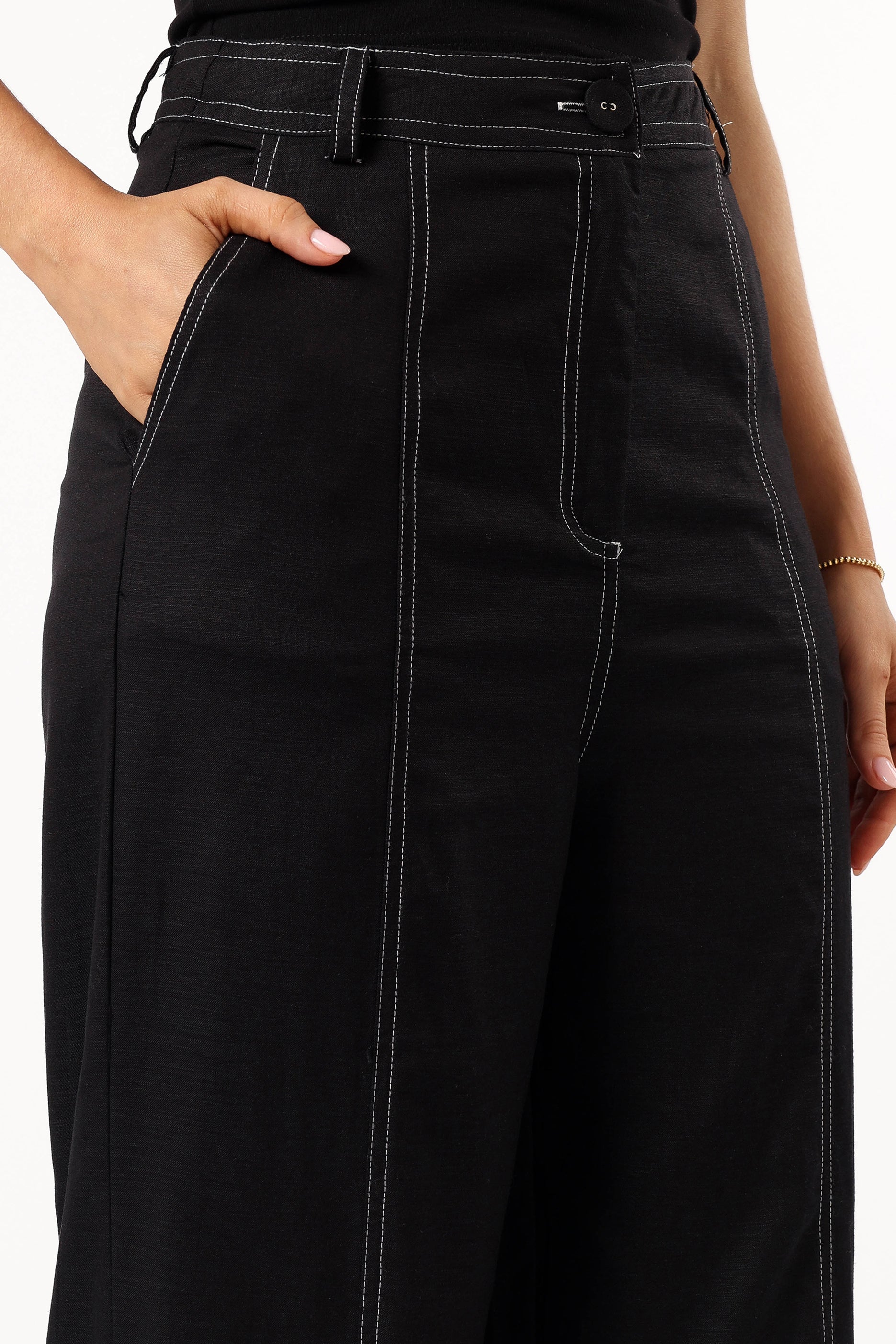 BOTTOMS @Nena Pant - Black