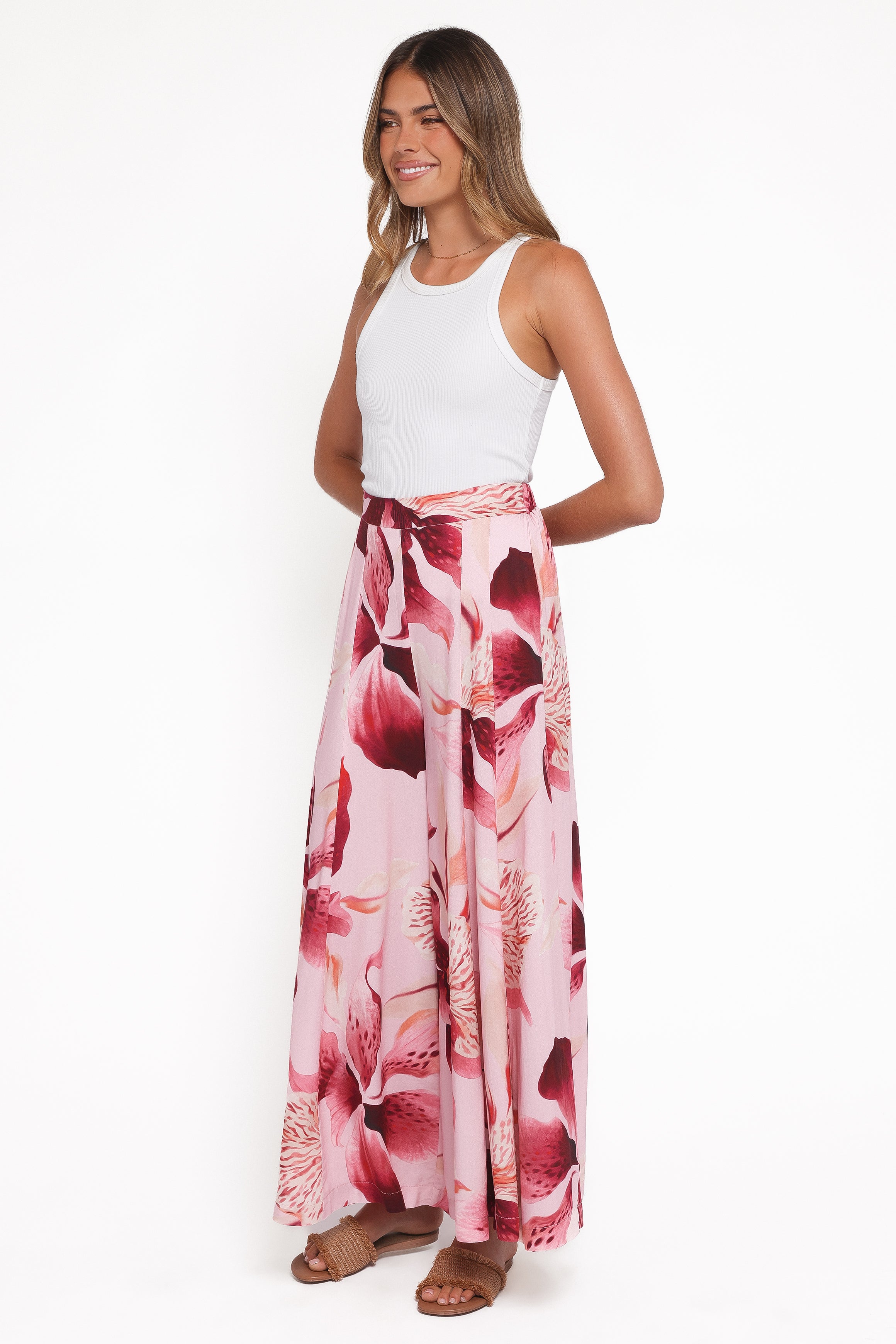 BOTTOMS Neveah Pant - Blush Lily Floral