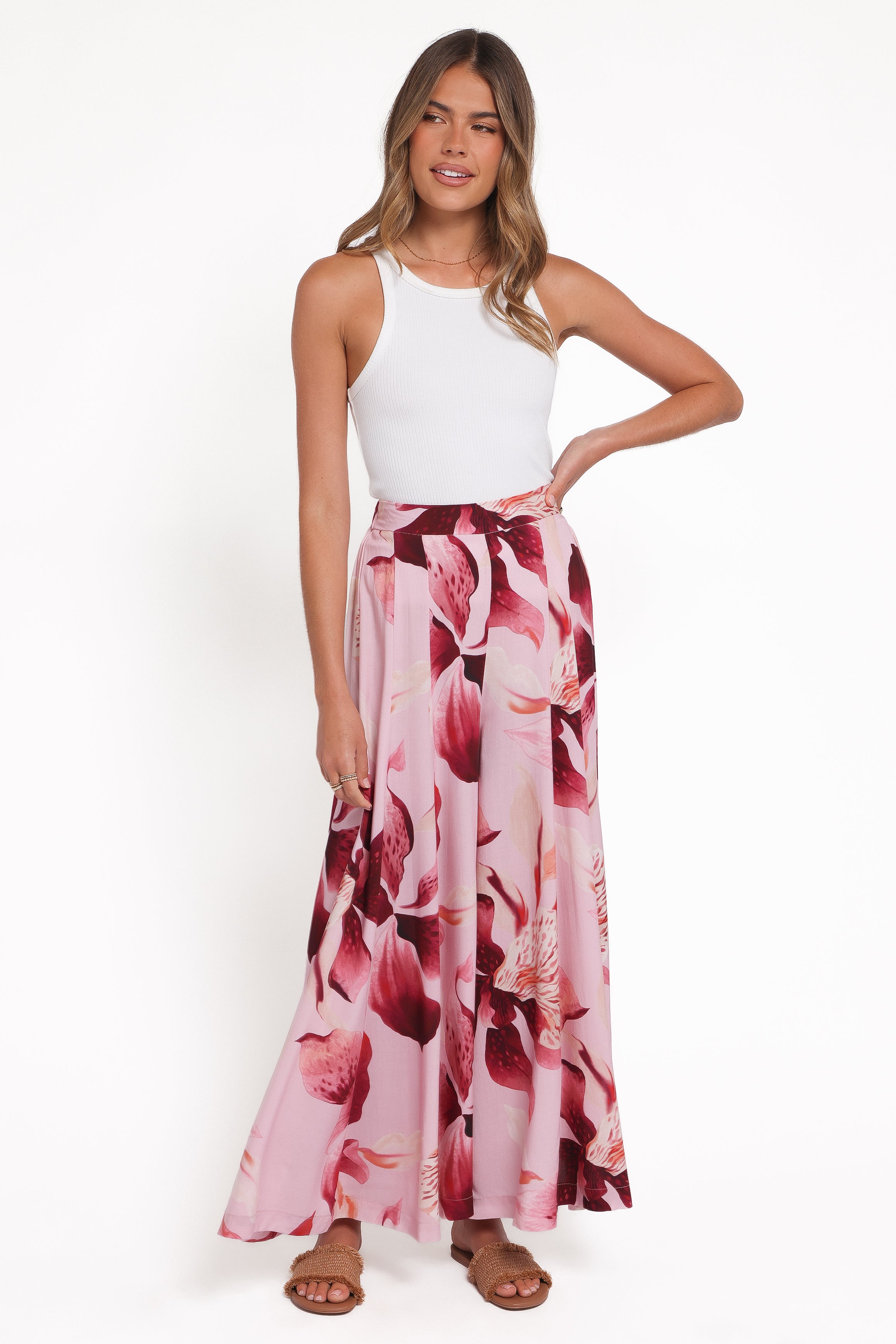 BOTTOMS Neveah Pant - Blush Lily Floral