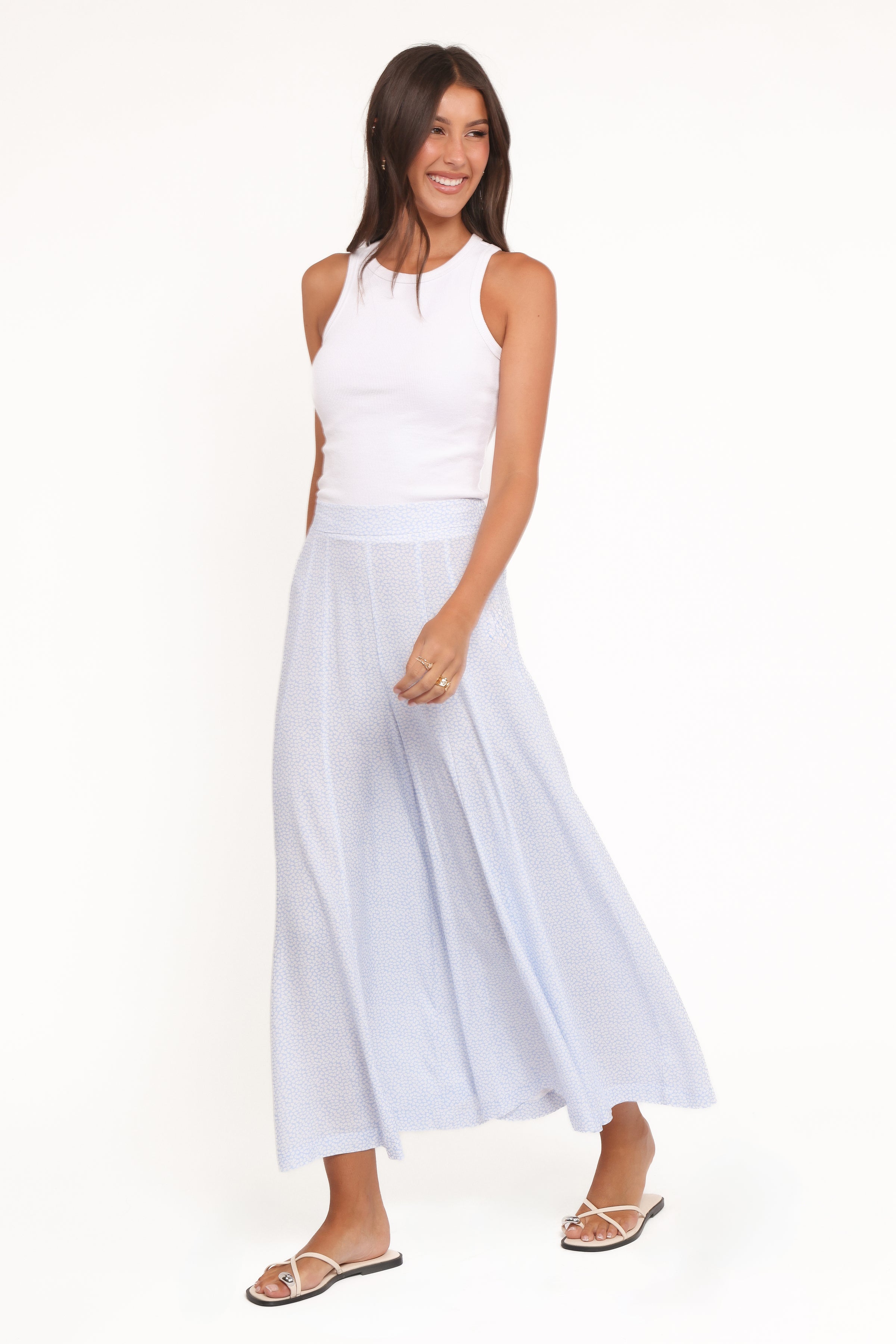 BOTTOMS Neveah Pant - Light Blue