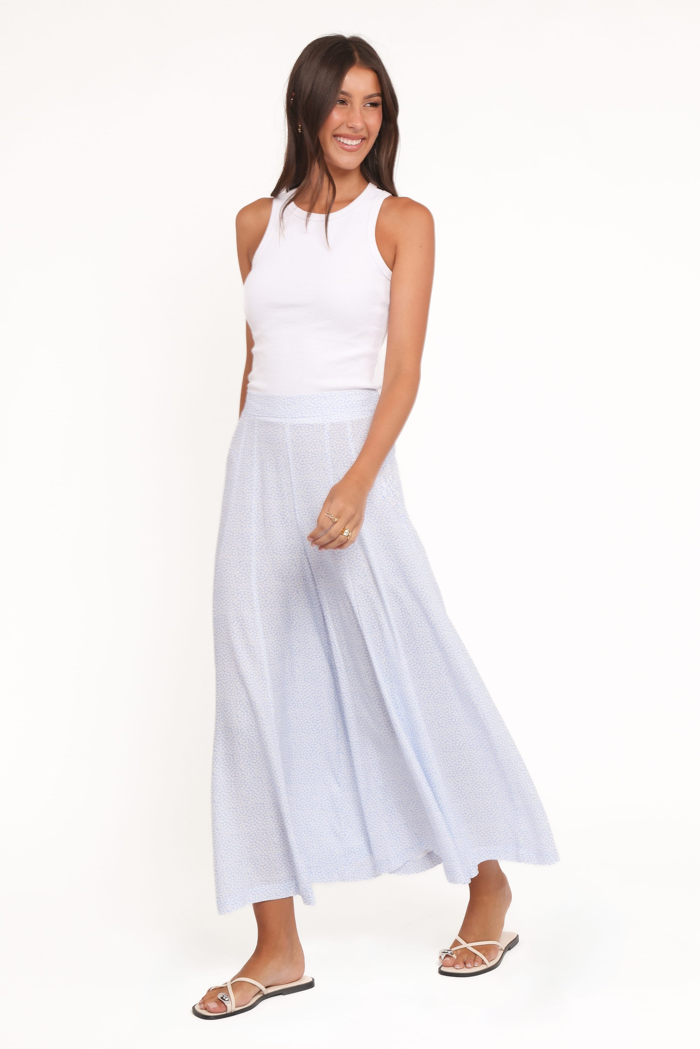 BOTTOMS Neveah Pant - Light Blue