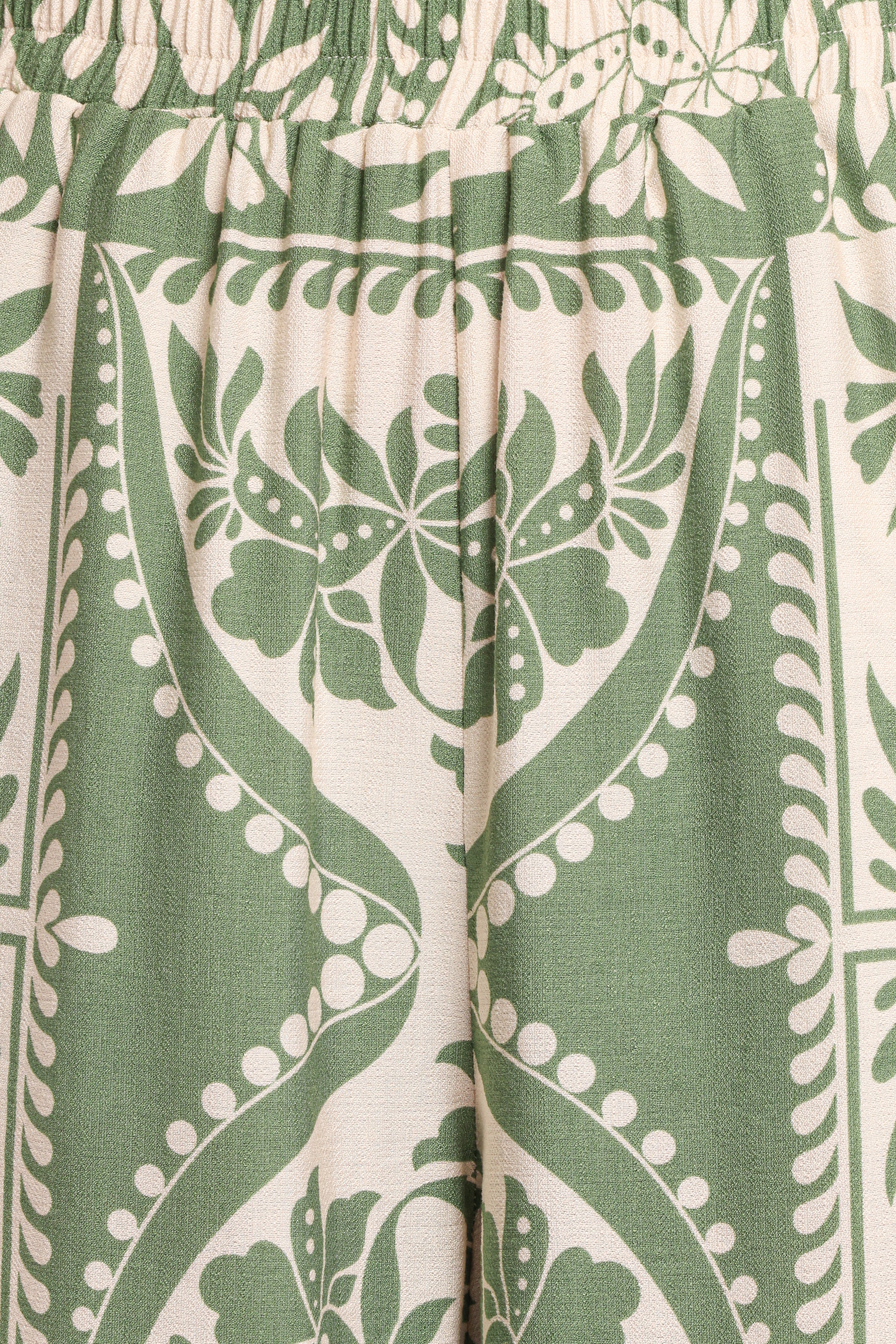 BOTTOMS Nevin Pant - Green Floral
