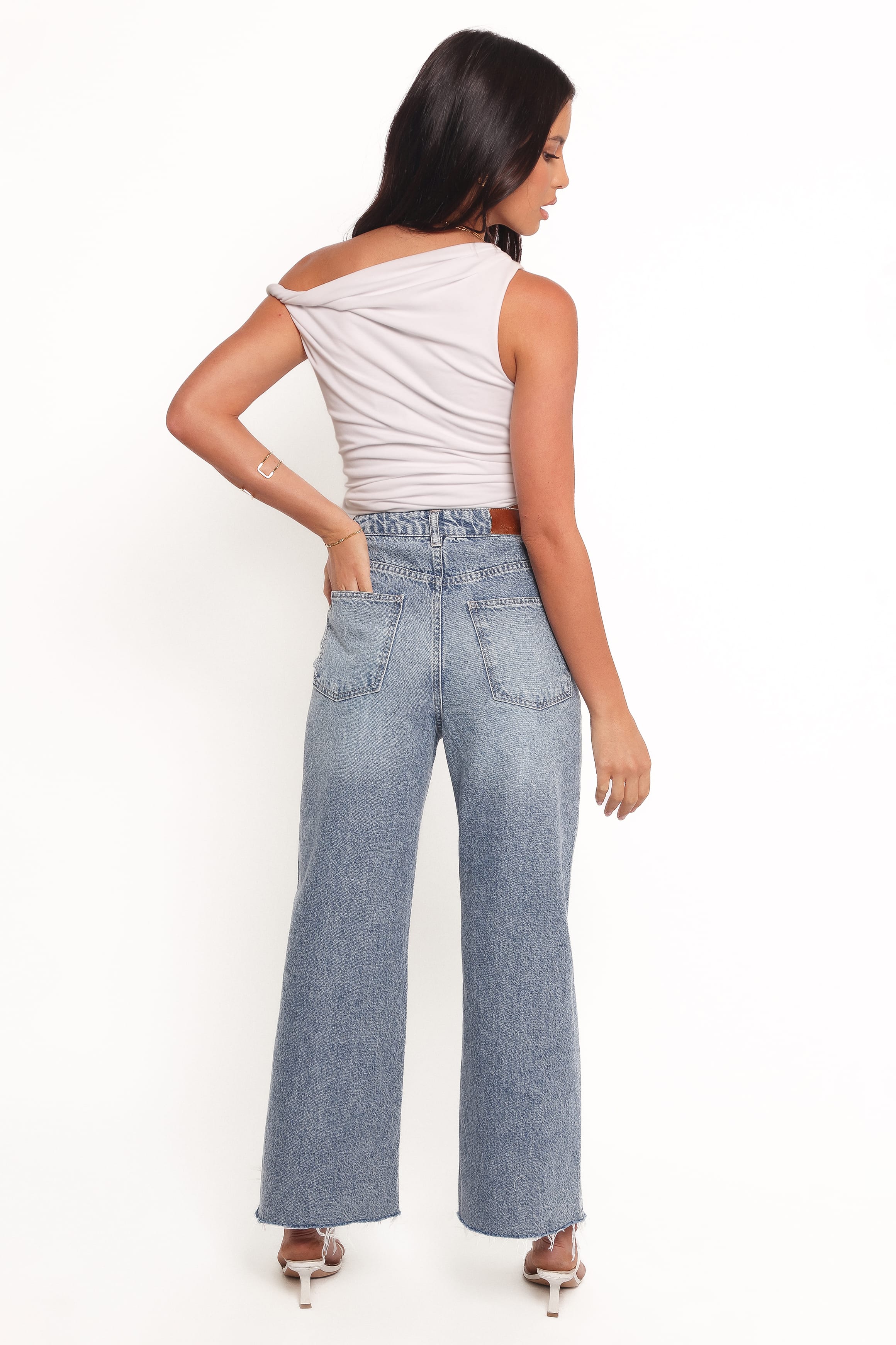 BOTTOMS Noemi High Rise Crop Leg Jeans - Imprint