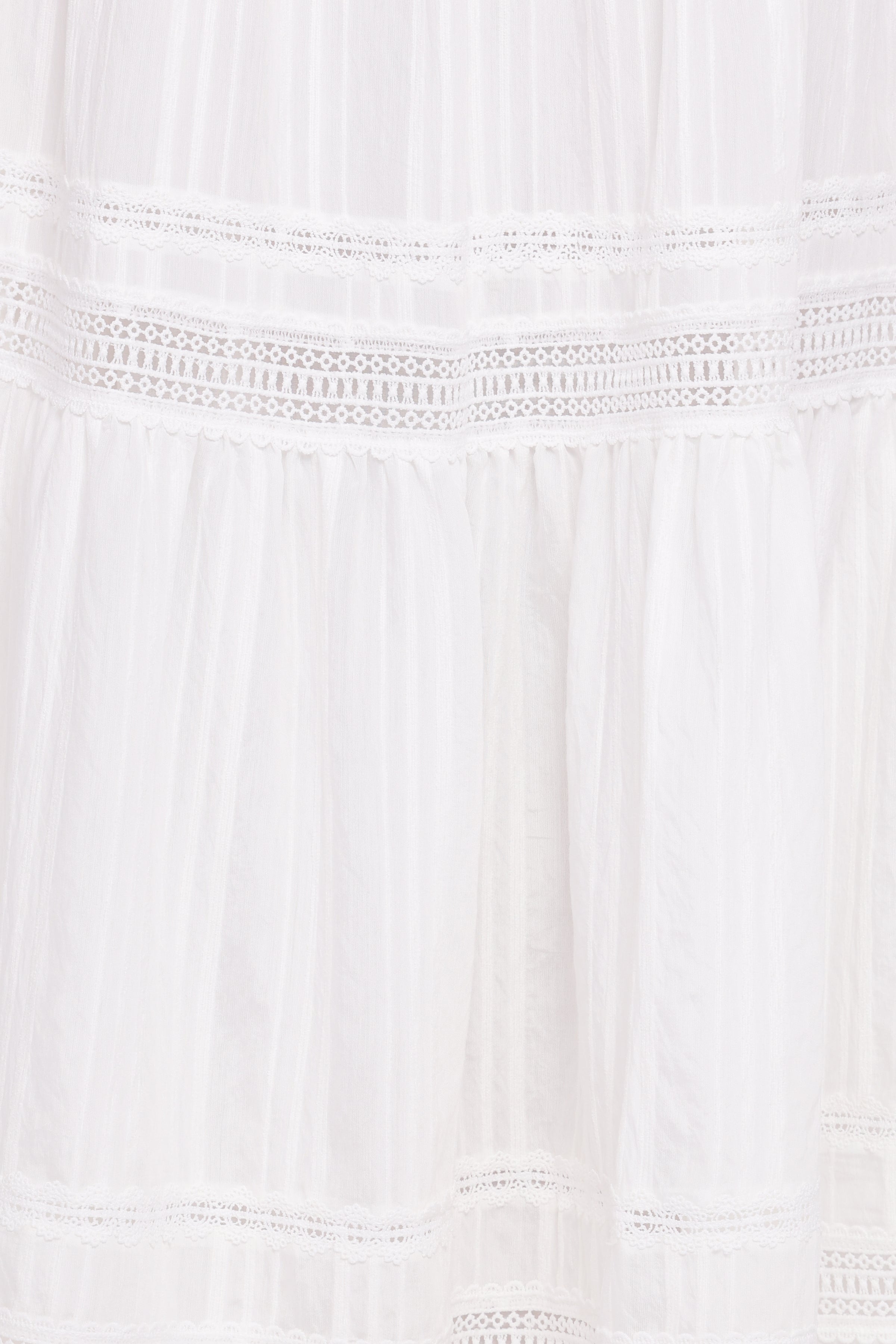 BOTTOMS Peony Maxi Skirt - White