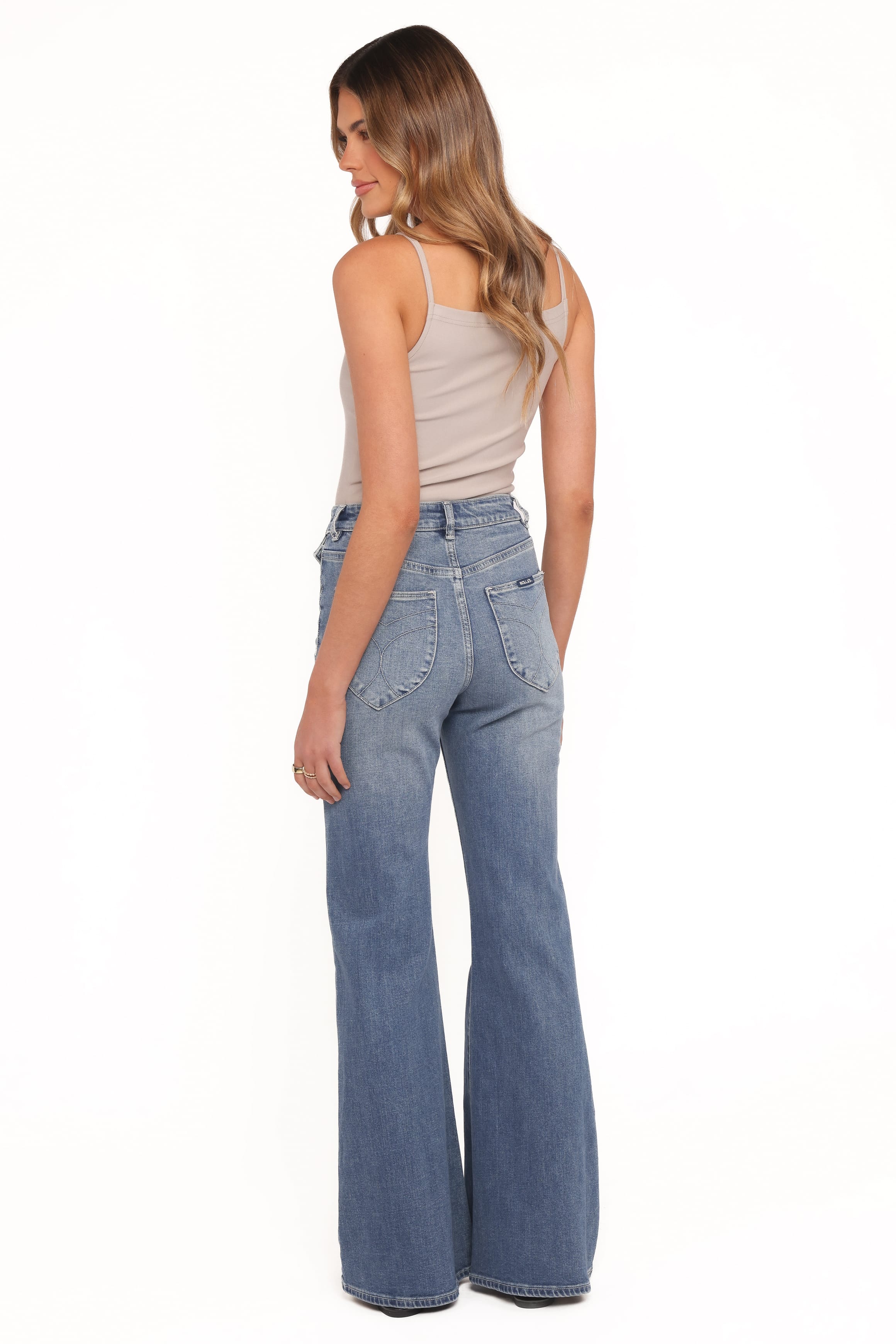 BOTTOMS Rollas Eastcoast Flare Jeans - Stella