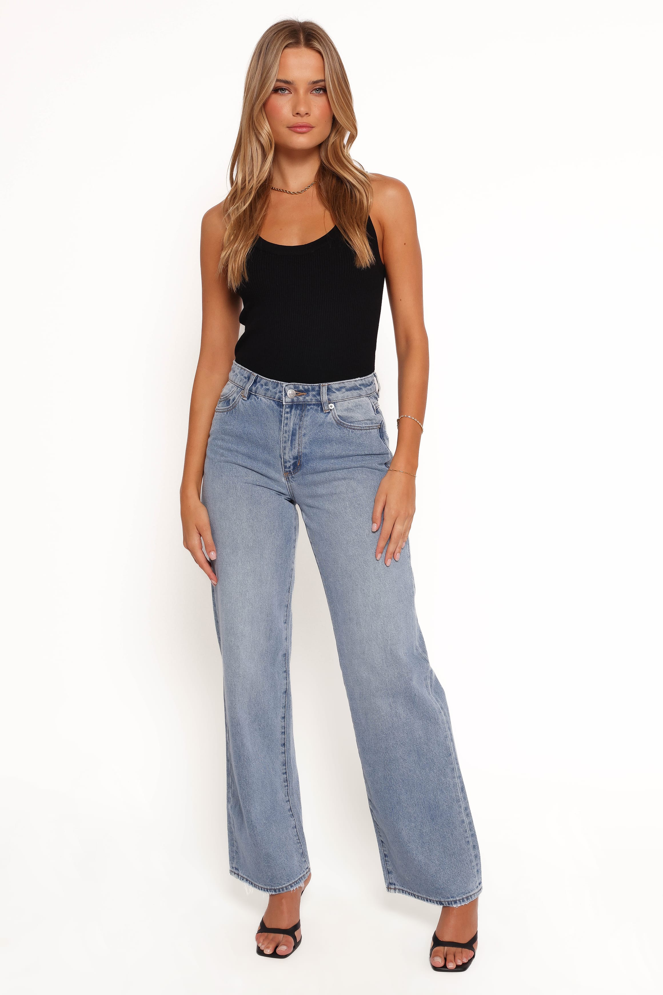 BOTTOMS Rollas Kate Baggy - 90s Blue