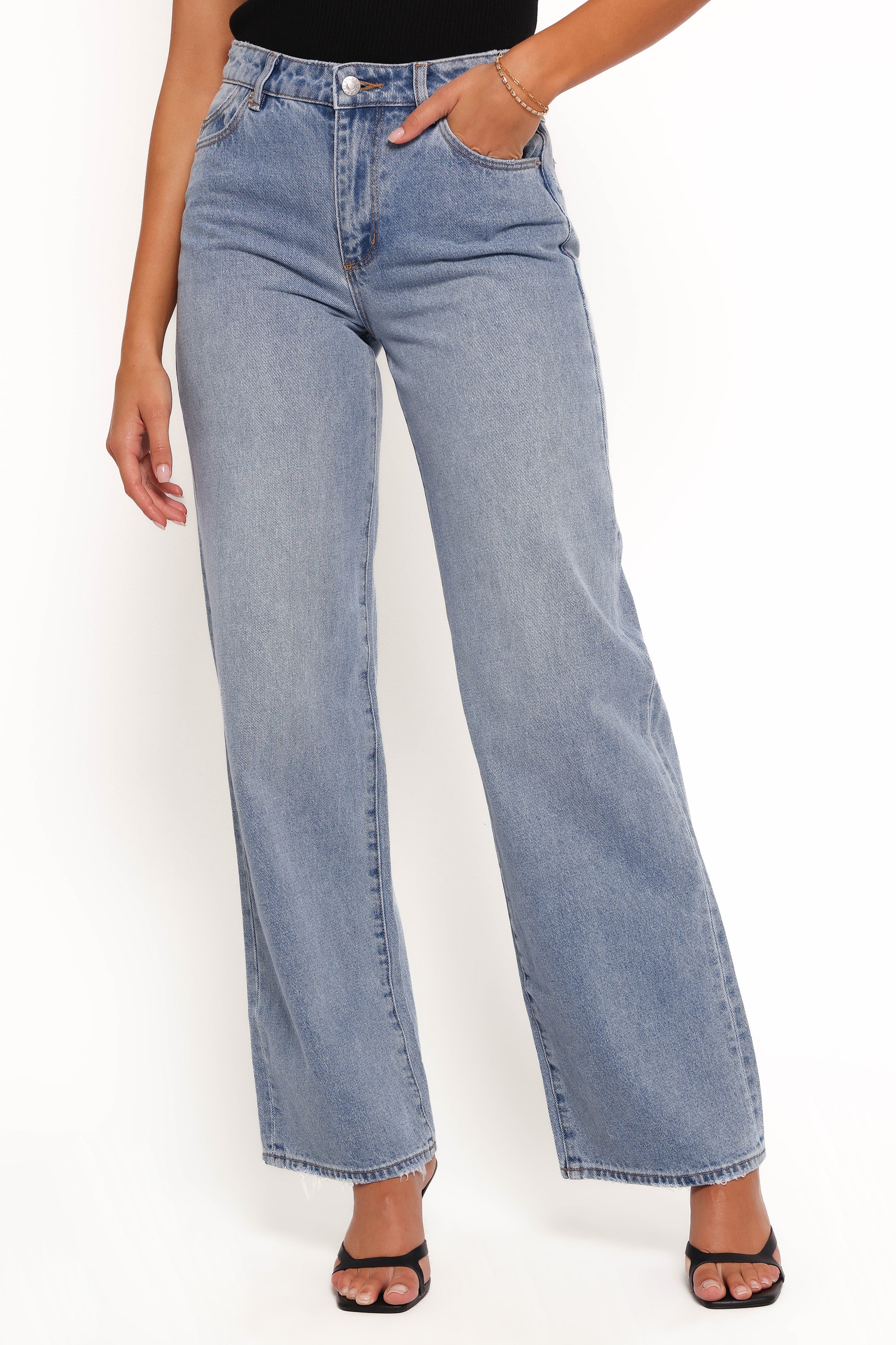 BOTTOMS Rollas Kate Baggy - 90s Blue