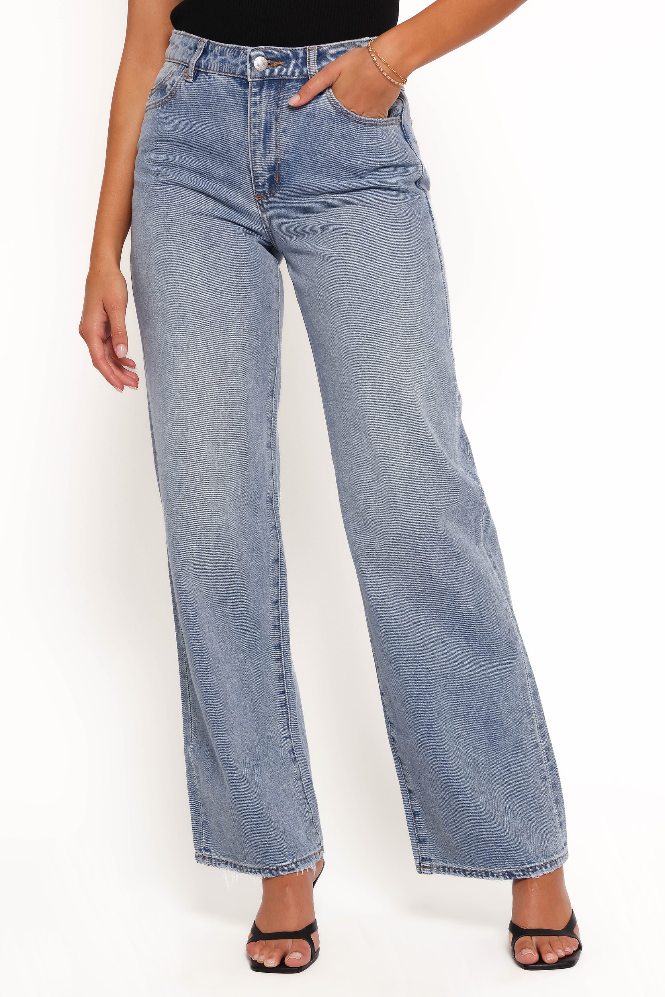 BOTTOMS Rollas Kate Baggy - 90s Blue
