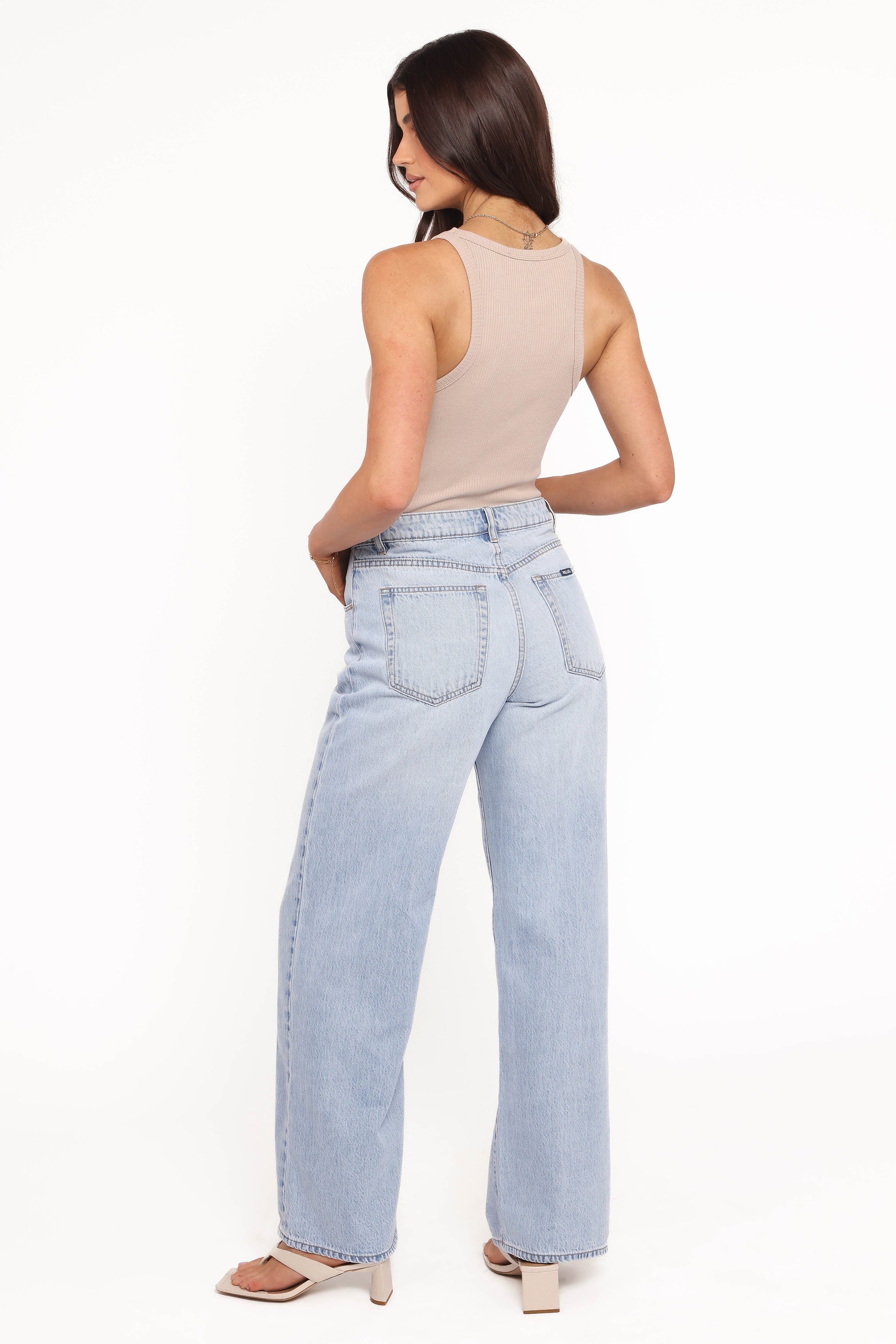BOTTOMS Rollas Kate Baggy - Breezy Blue