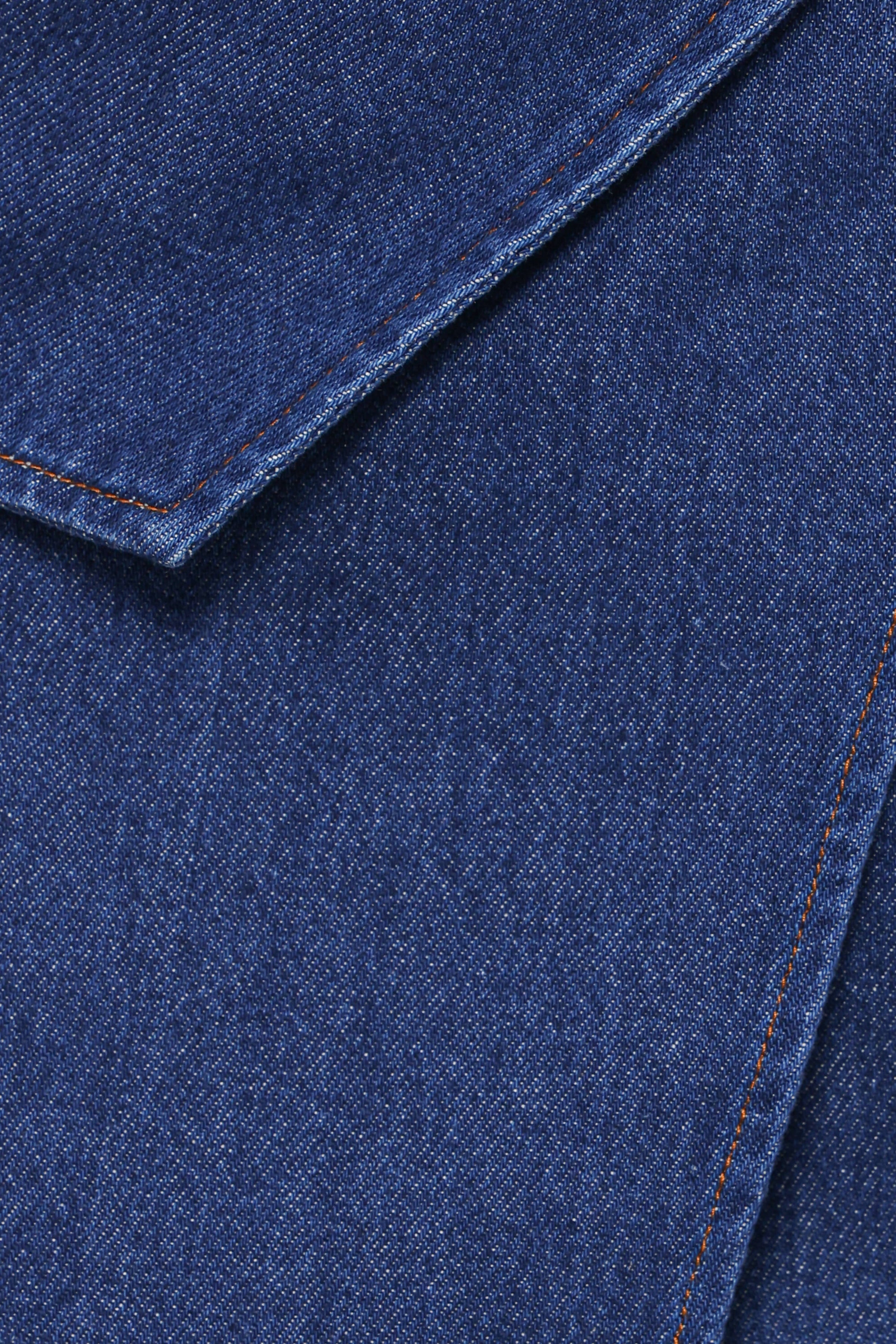 BOTTOMS @Rollas Lenny Wrap Denim Skirt - Blue Smoke