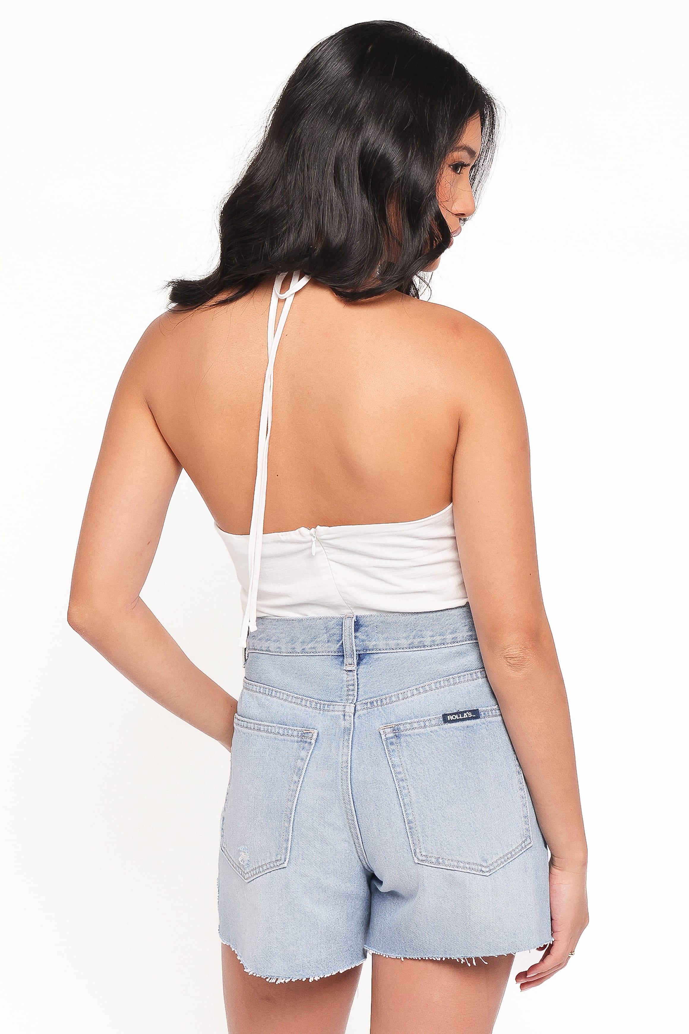 BOTTOMS Rollas Lou Shorts - Sunshine Blue