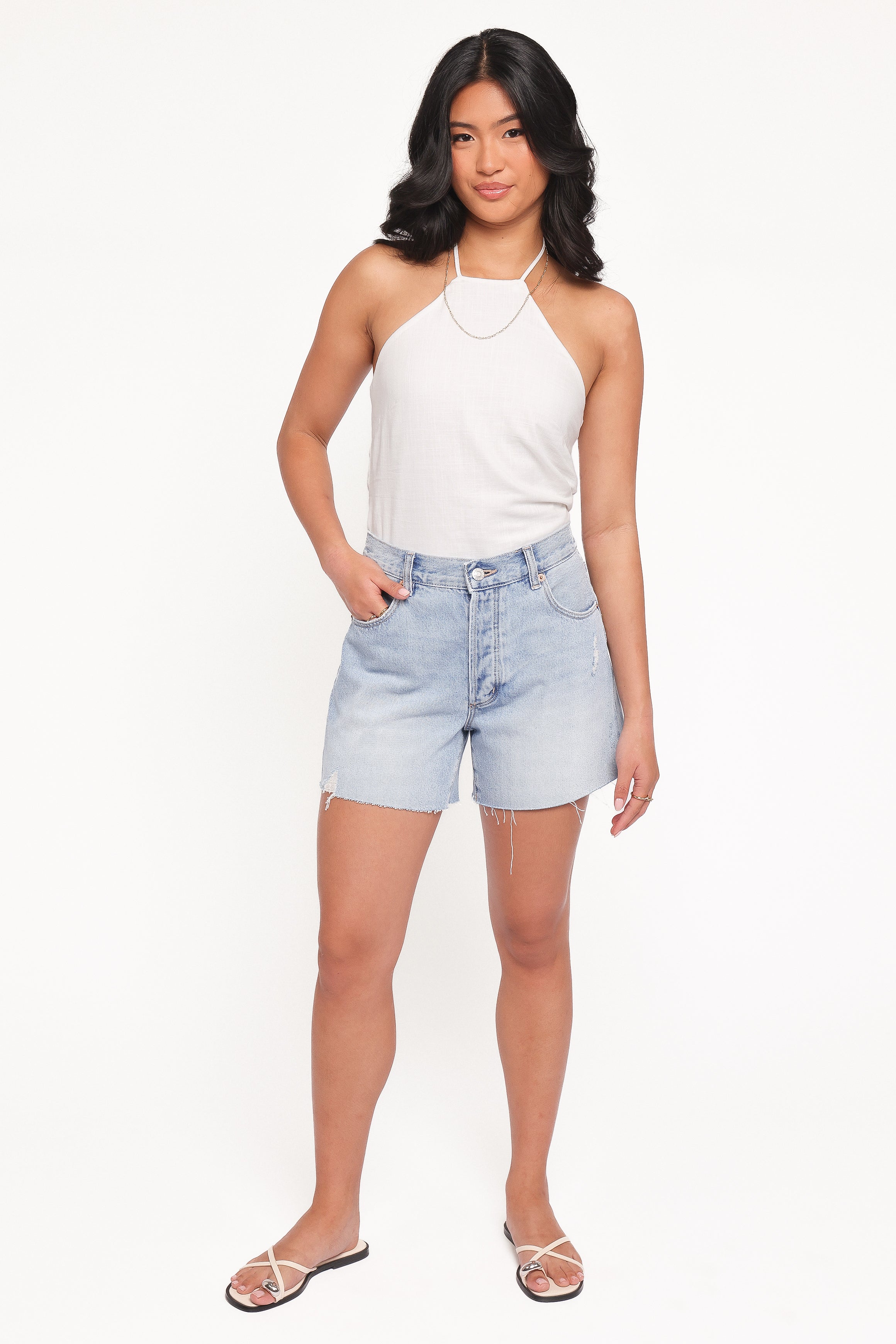 BOTTOMS Rollas Lou Shorts - Sunshine Blue