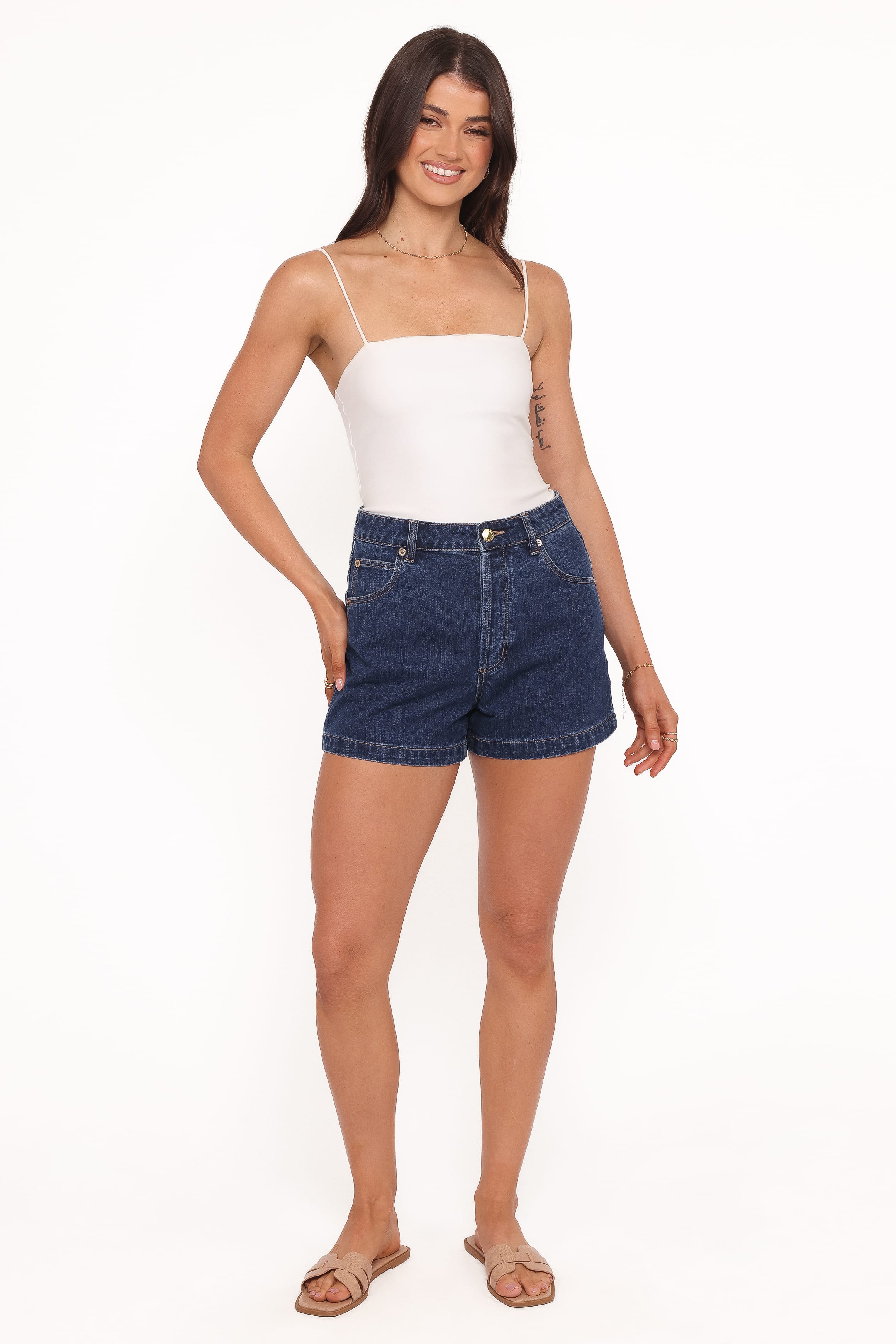 BOTTOMS Rollas Mirage Shorts - Pacific Blue