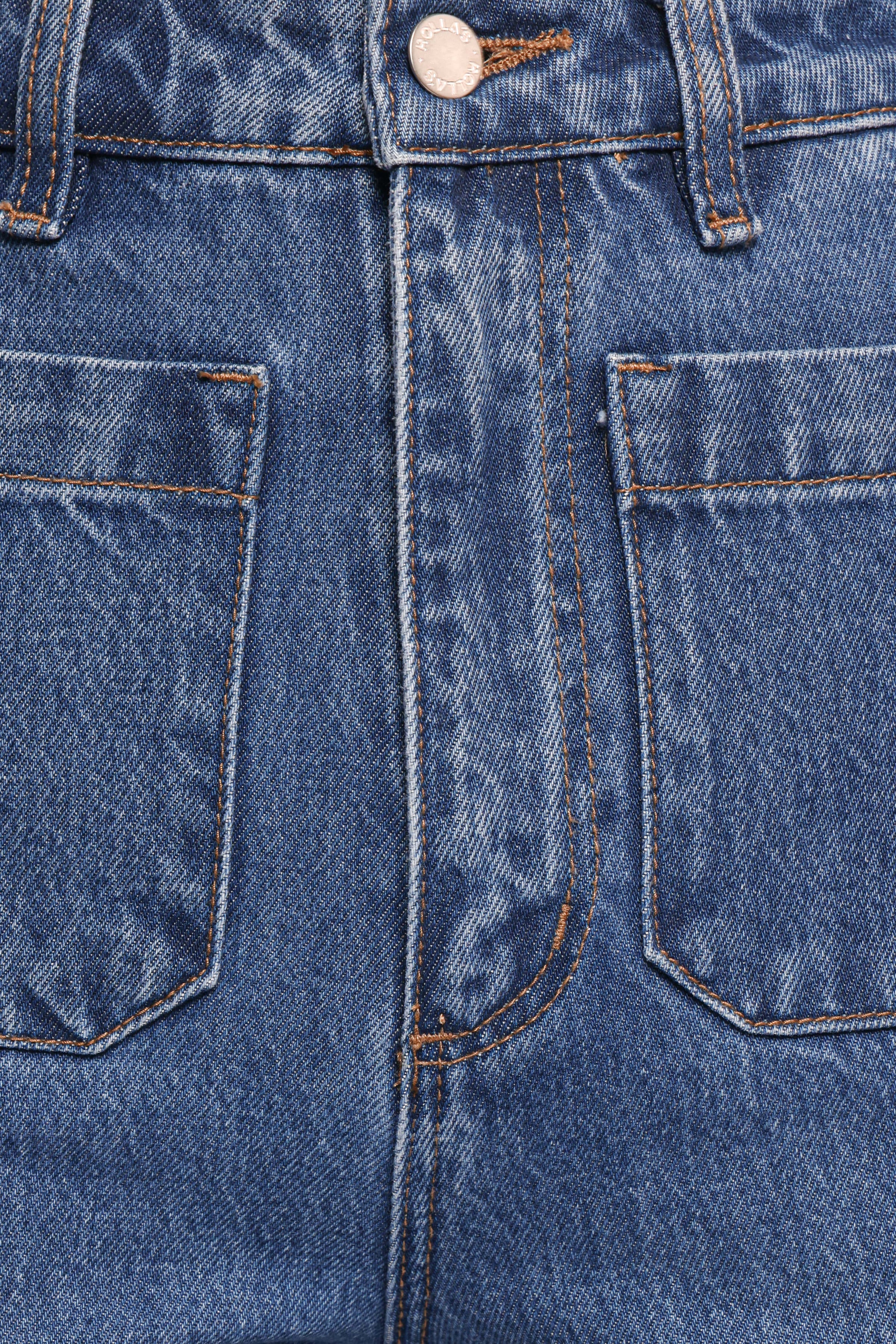 BOTTOMS Rollas Sailor Jeans - Ashley Blue