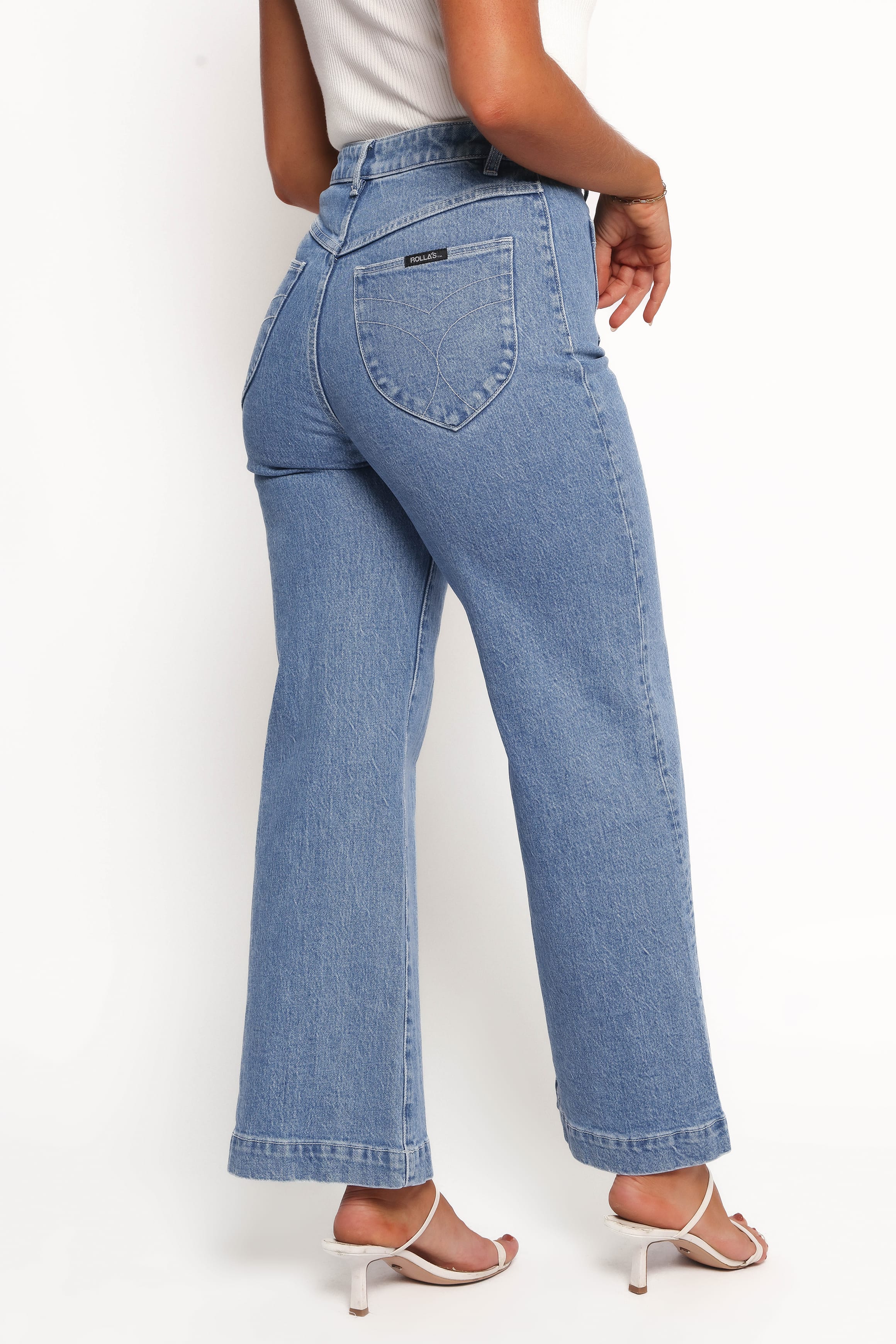 BOTTOMS Rollas Sailor Jeans - Lily Blue