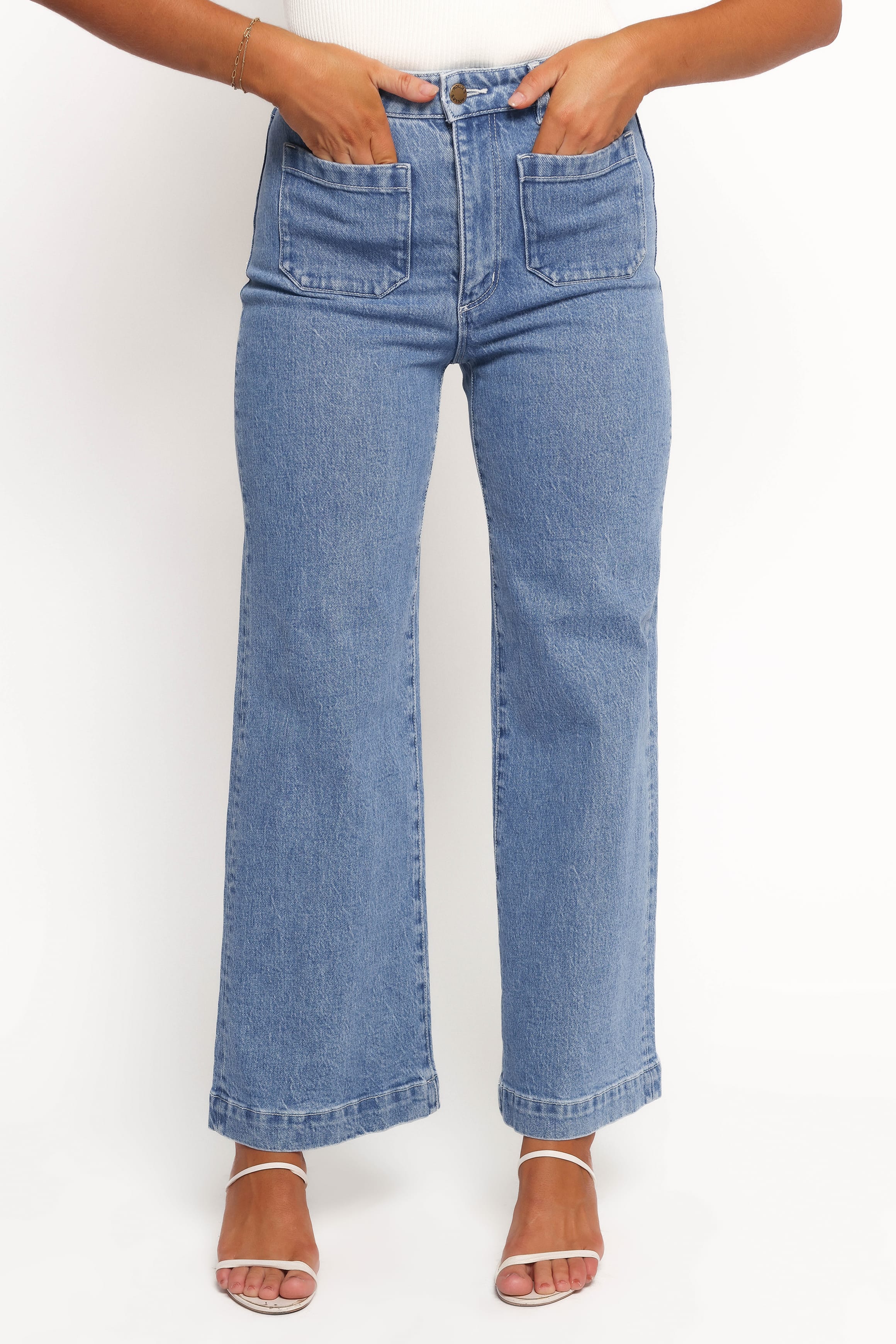 BOTTOMS Rollas Sailor Jeans - Lily Blue