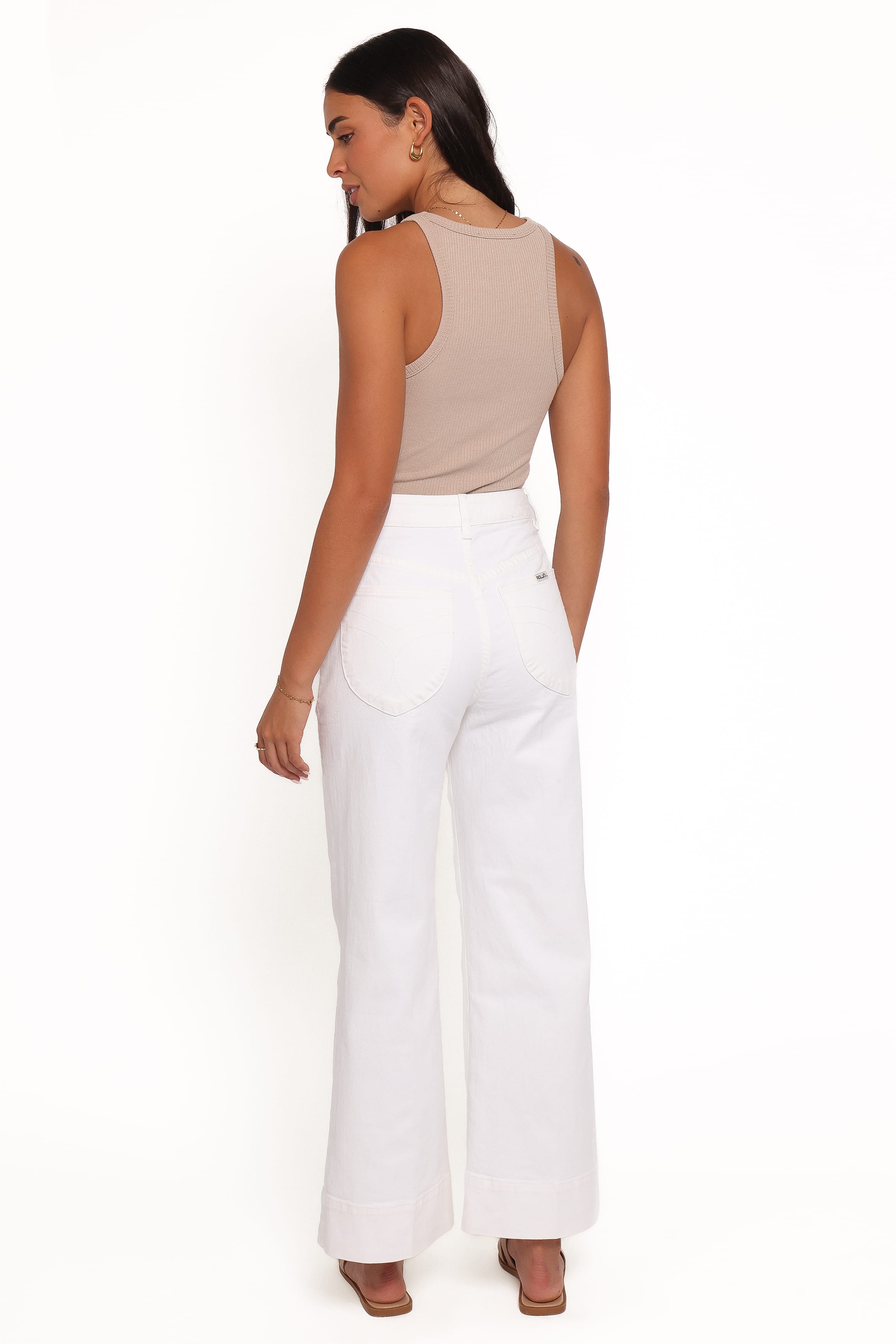 BOTTOMS Rollas Sailor Jeans - White Gold