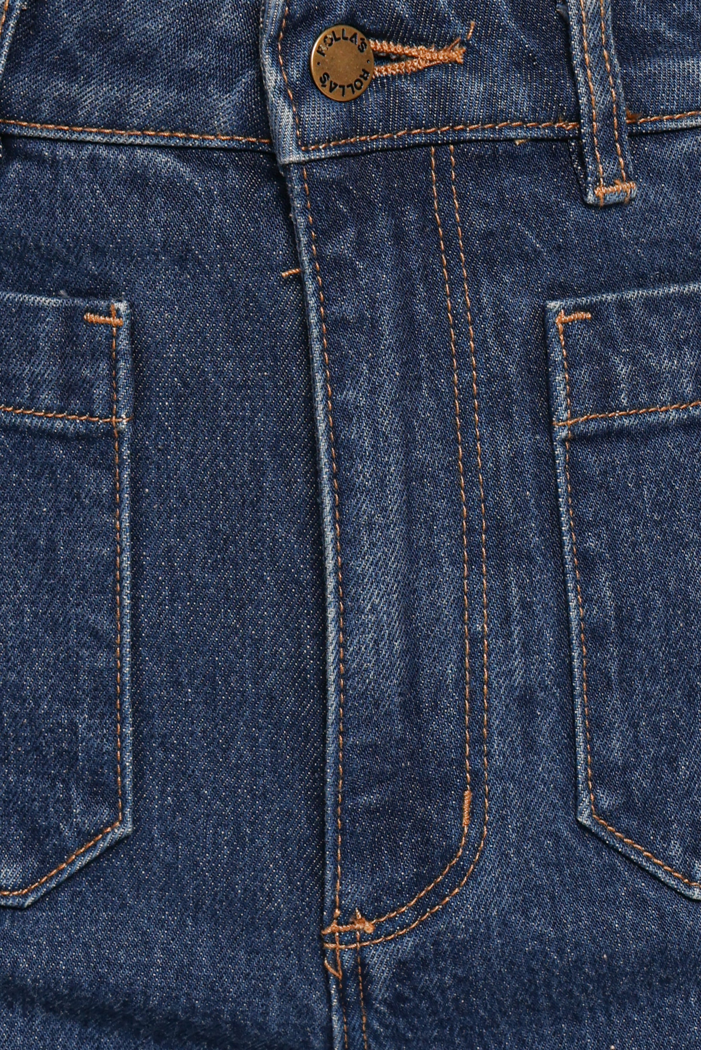 BOTTOMS Rollas Sailor Long Jeans - Eco Ruby Blue