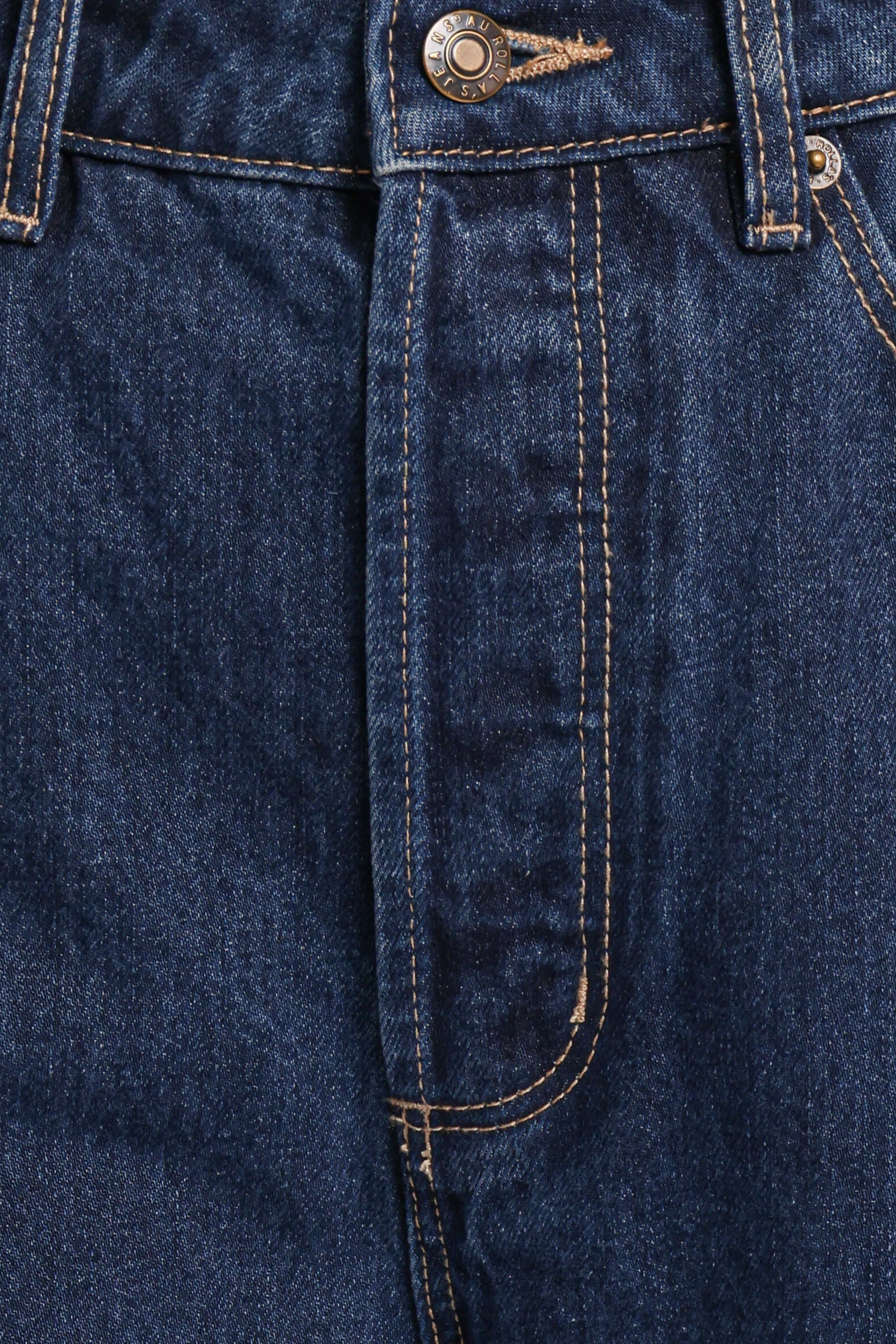 BOTTOMS Rollas Stevie Relaxed Jeans - Deep Blue