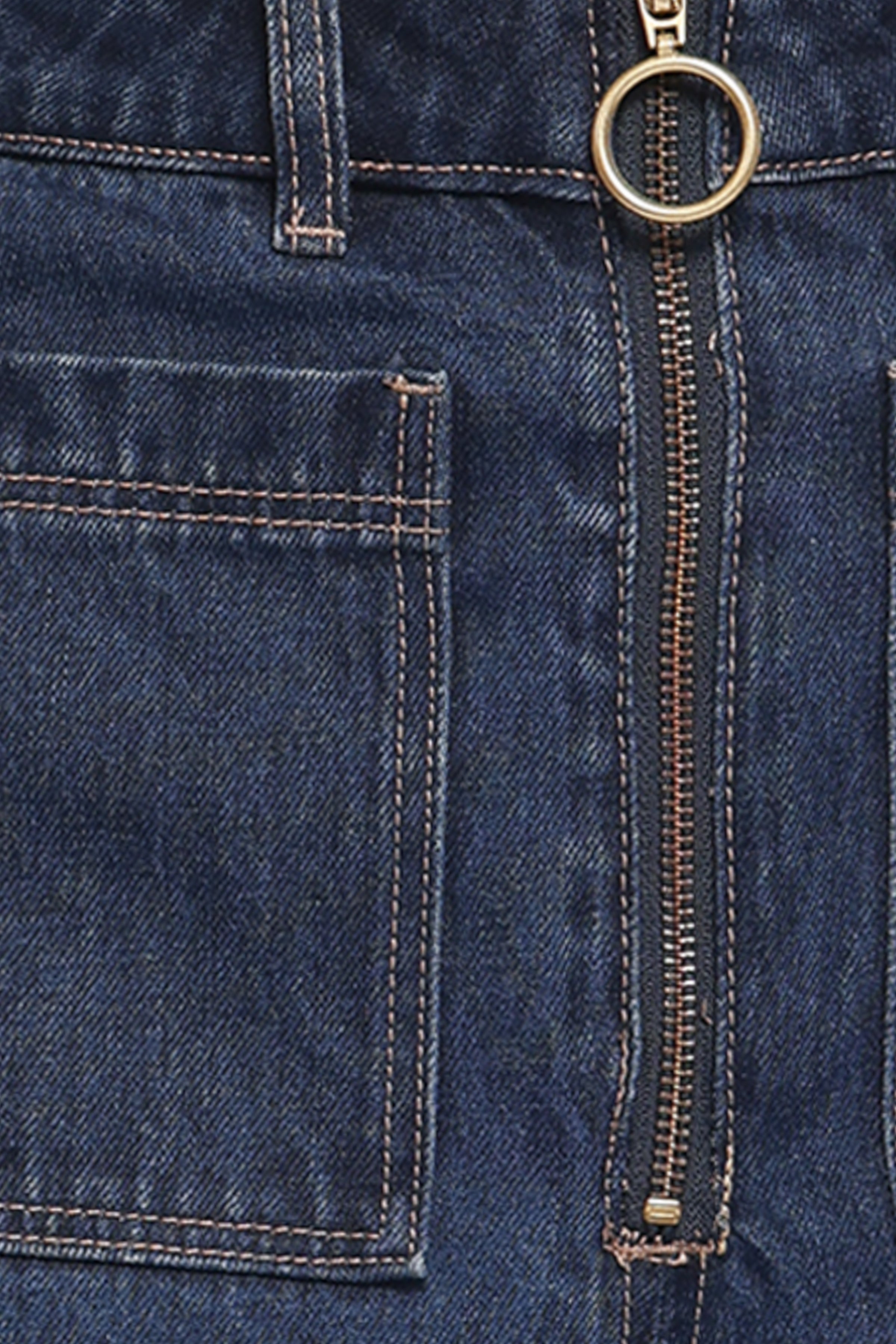 BOTTOMS Rollas Studio Flare Jeans - Deep Blue