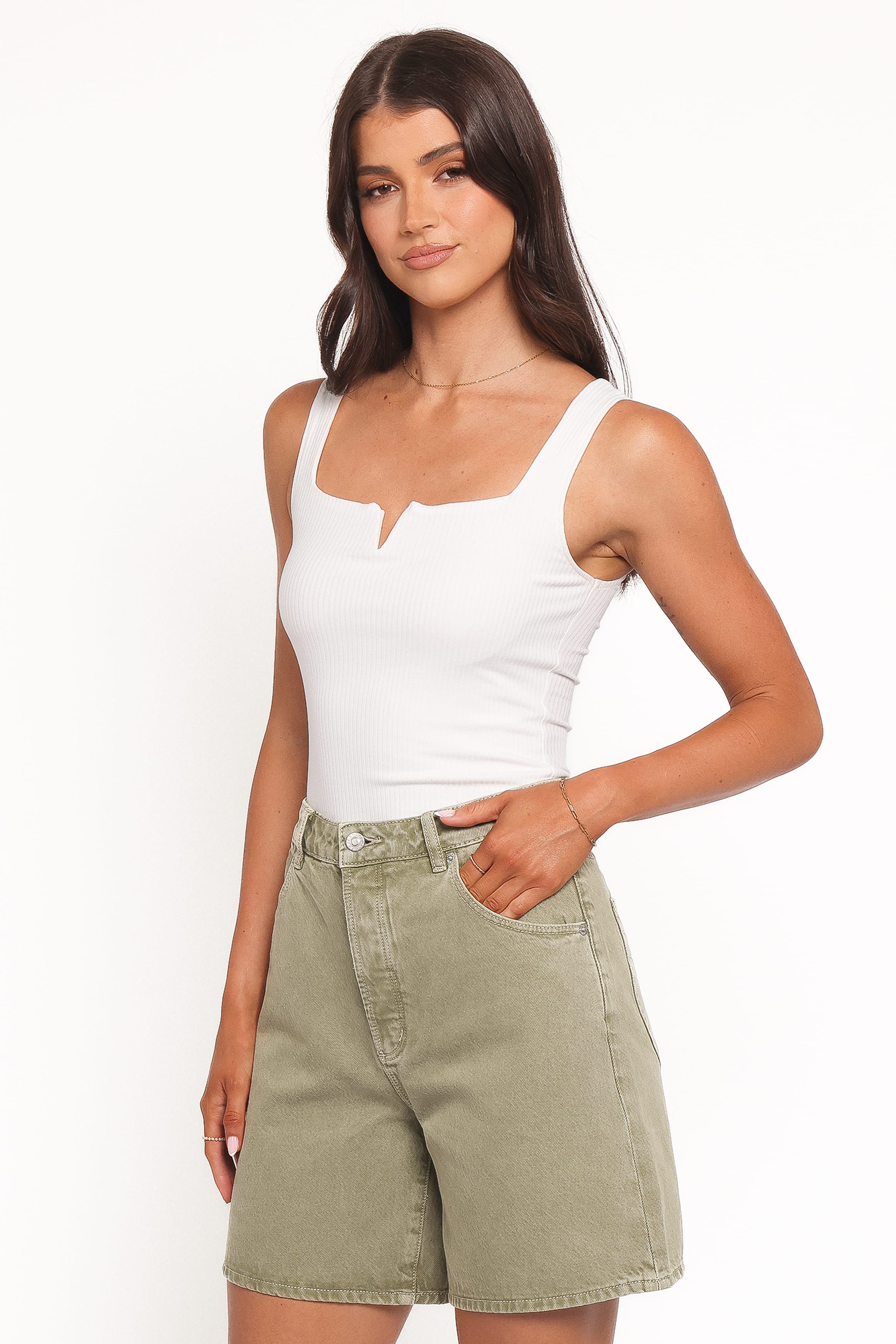 BOTTOMS Rollas Super Mirage Shorts - Summer Olive