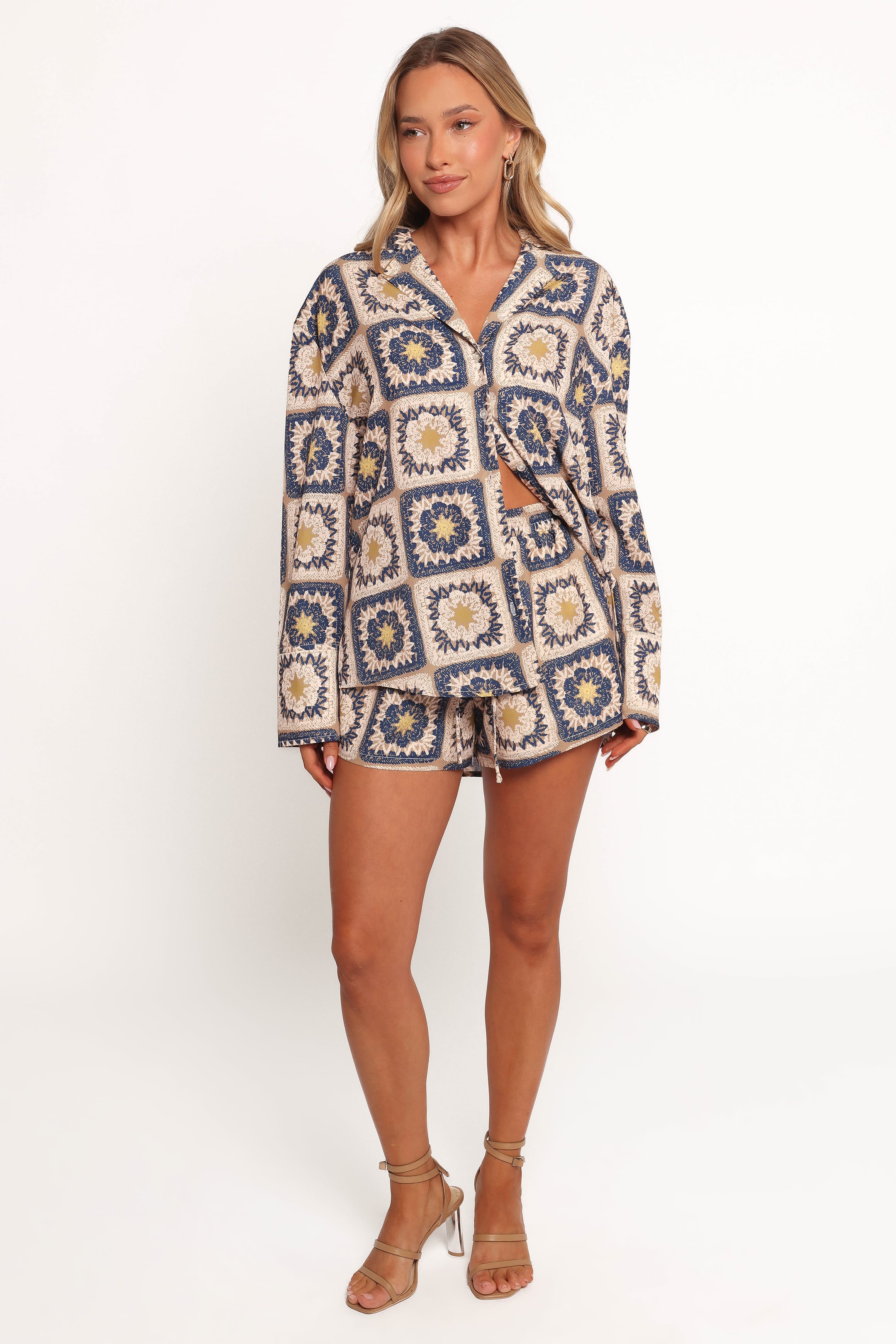 BOTTOMS Rowena Shorts - Rowena Print