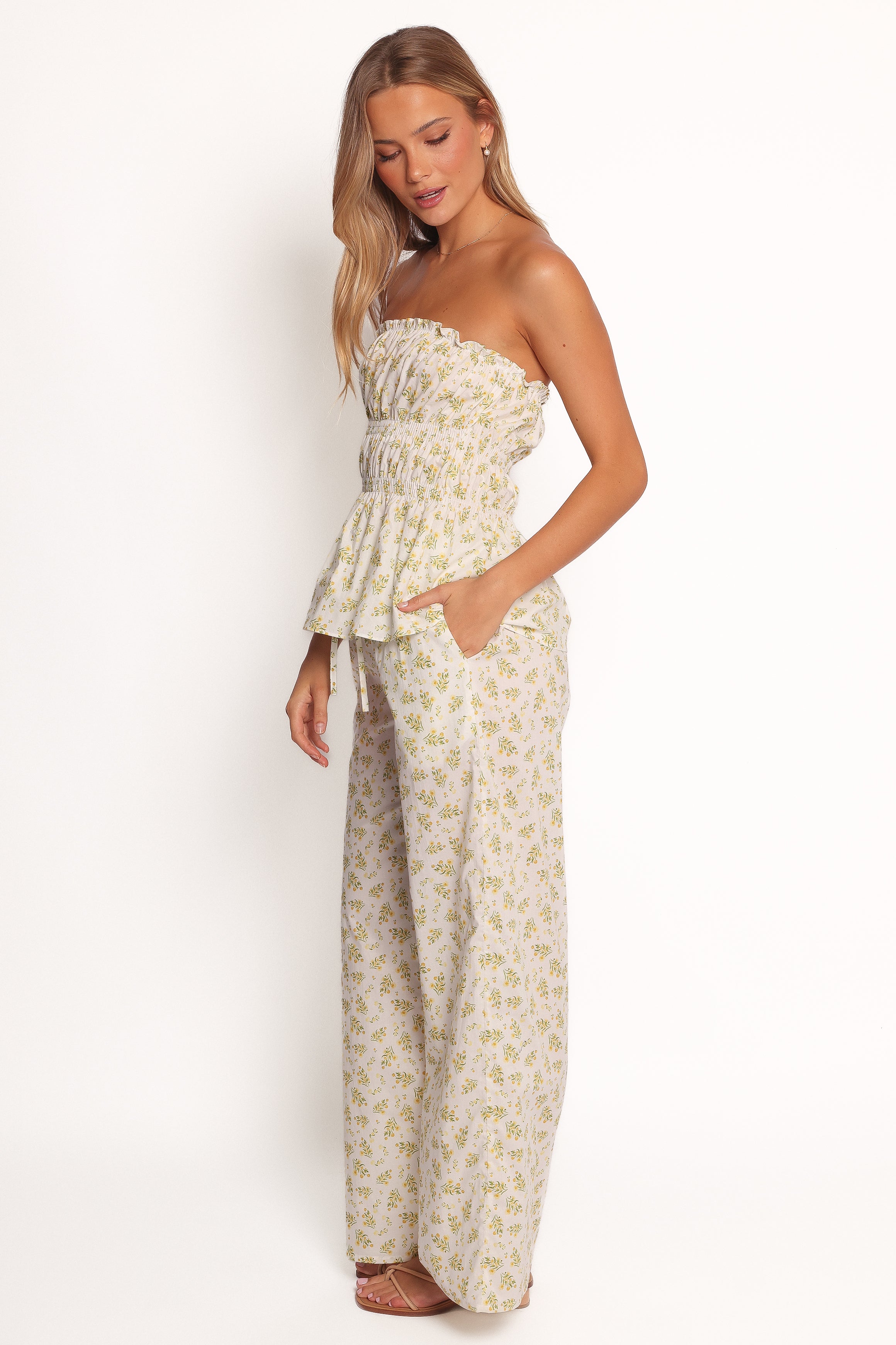 BOTTOMS Ruthie Pants - Ditsy Floral