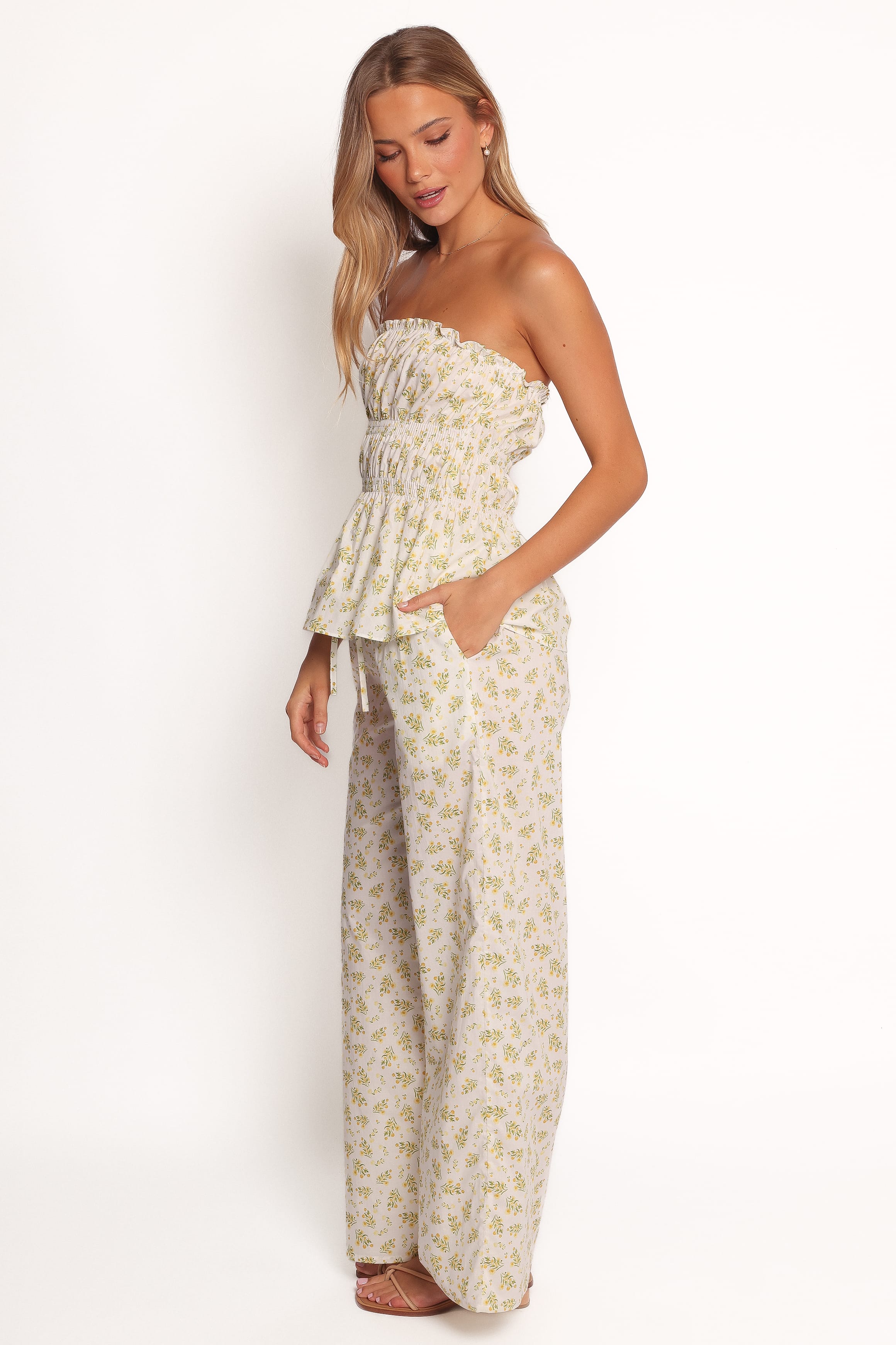 BOTTOMS Ruthie Pants - Ditsy Floral