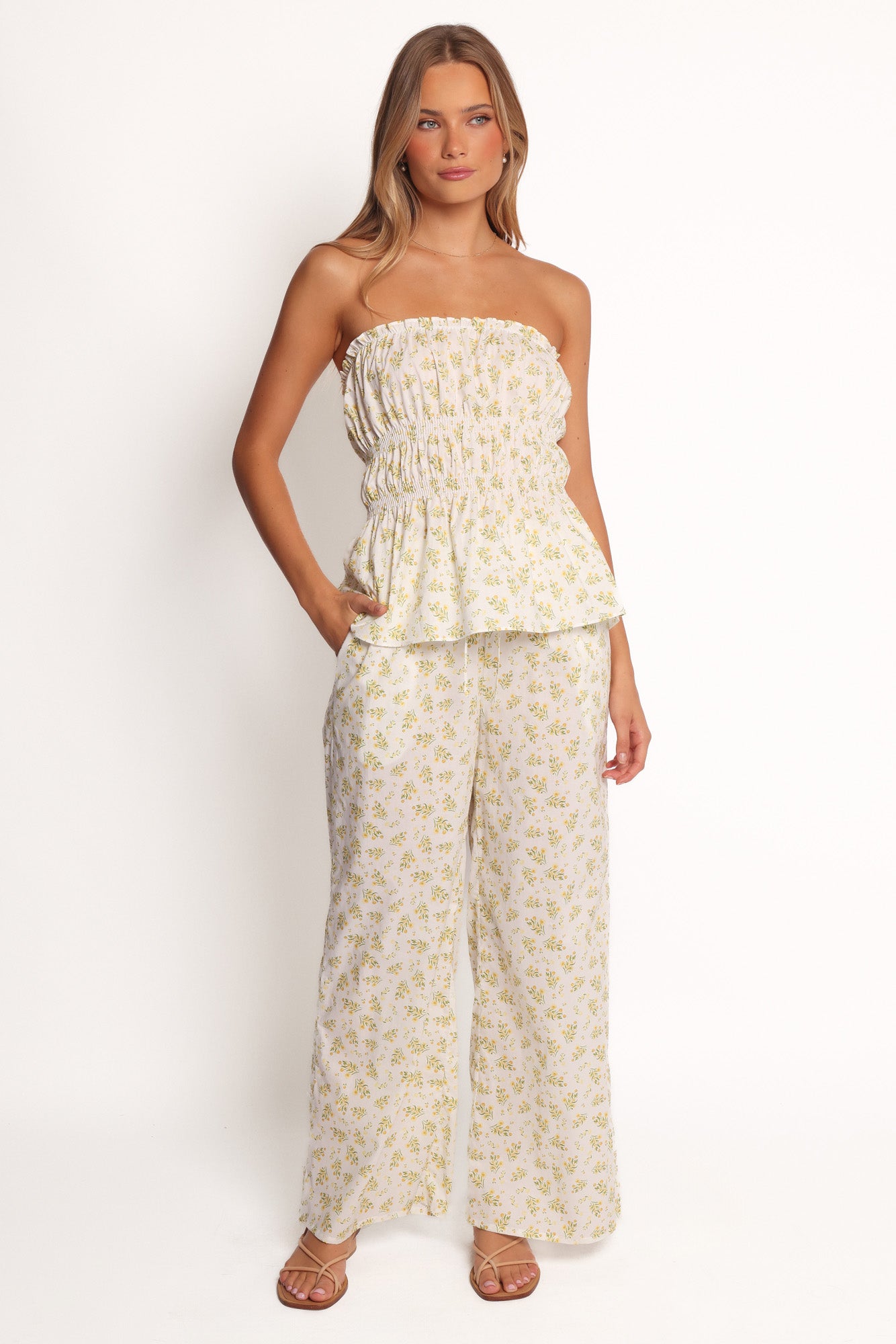 BOTTOMS Ruthie Pants - Ditsy Floral