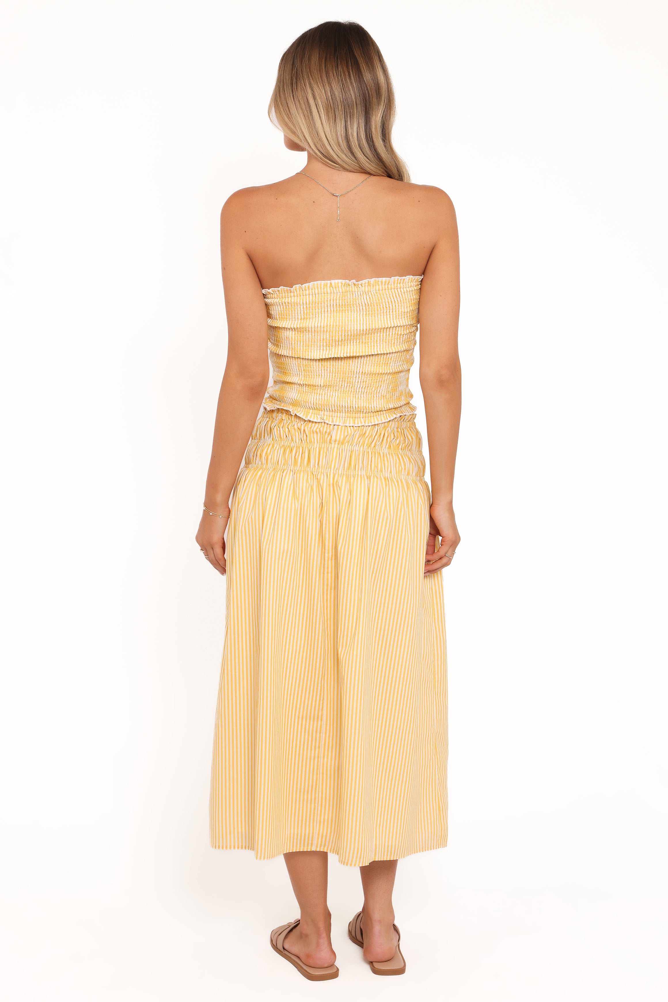 BOTTOMS Salome Maxi Skirt - Mango Stripe